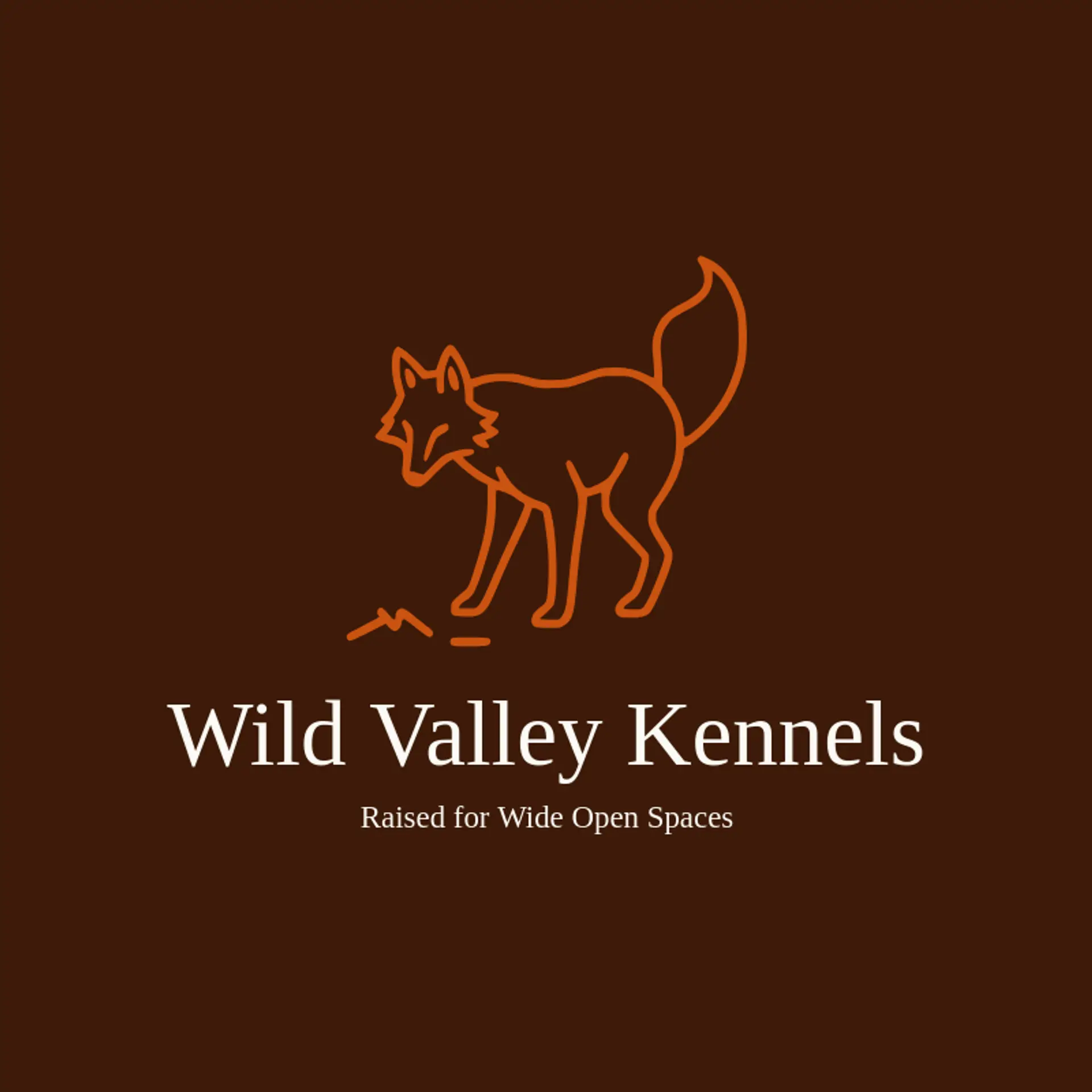 Wild Valley Kennels logo for wild