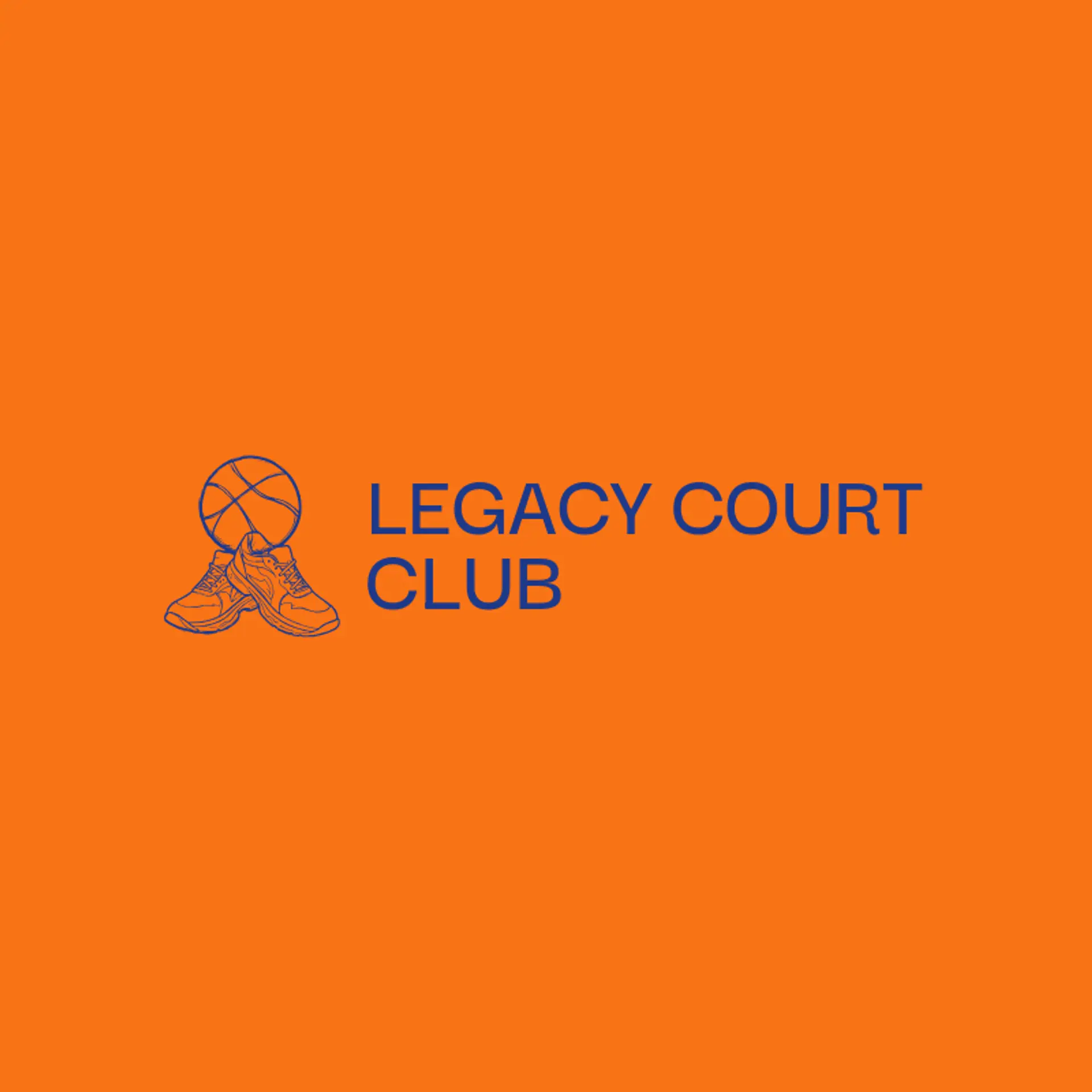 Legacy Court Club logo for basketball