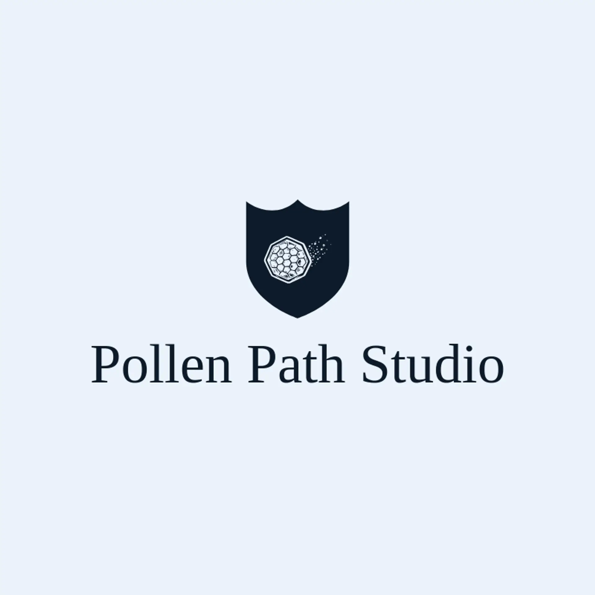 Pollen Path Studio logo for honeycomb