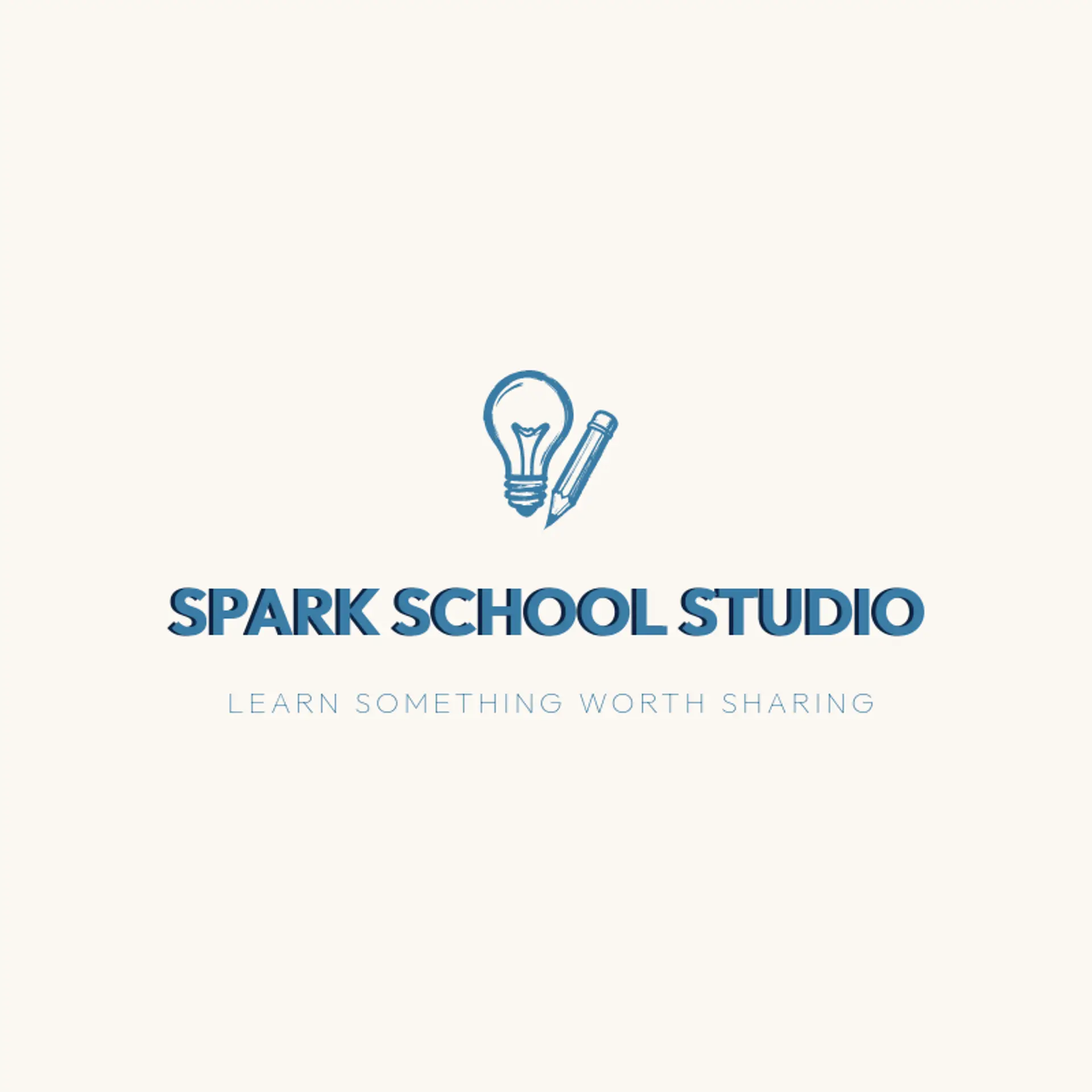 Spark School Studio logo for youtube channel