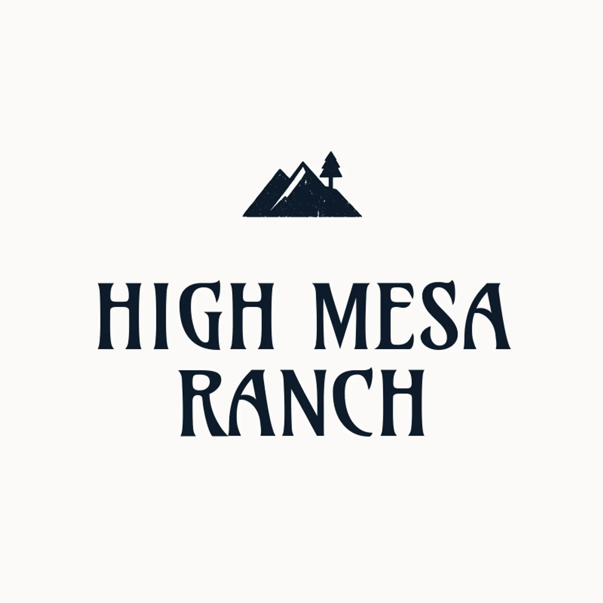 High Mesa Ranch logo for ranch