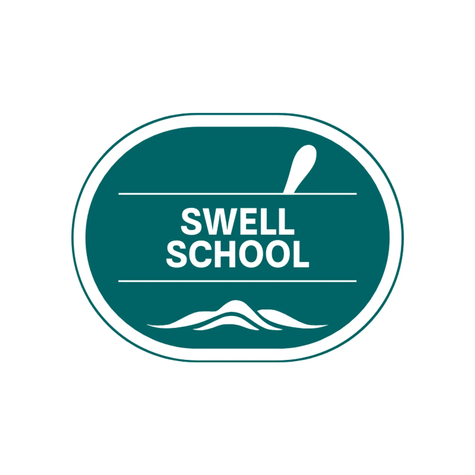 Swell School logo for waves