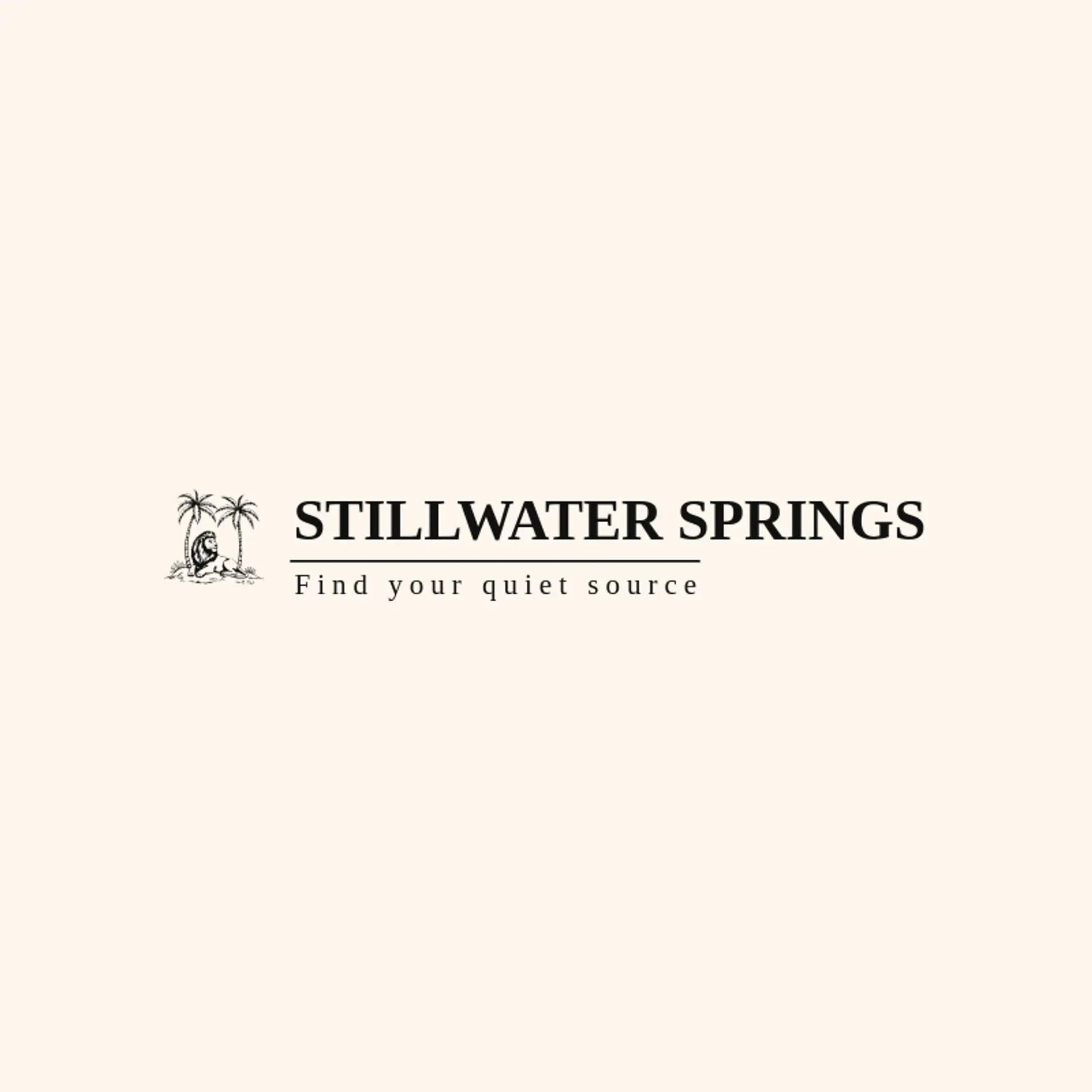 Stillwater Springs logo for oasis