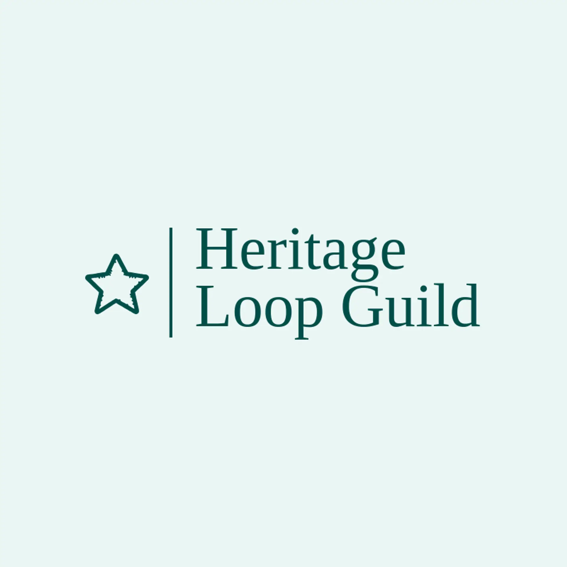 Heritage Loop Guild logo for patch