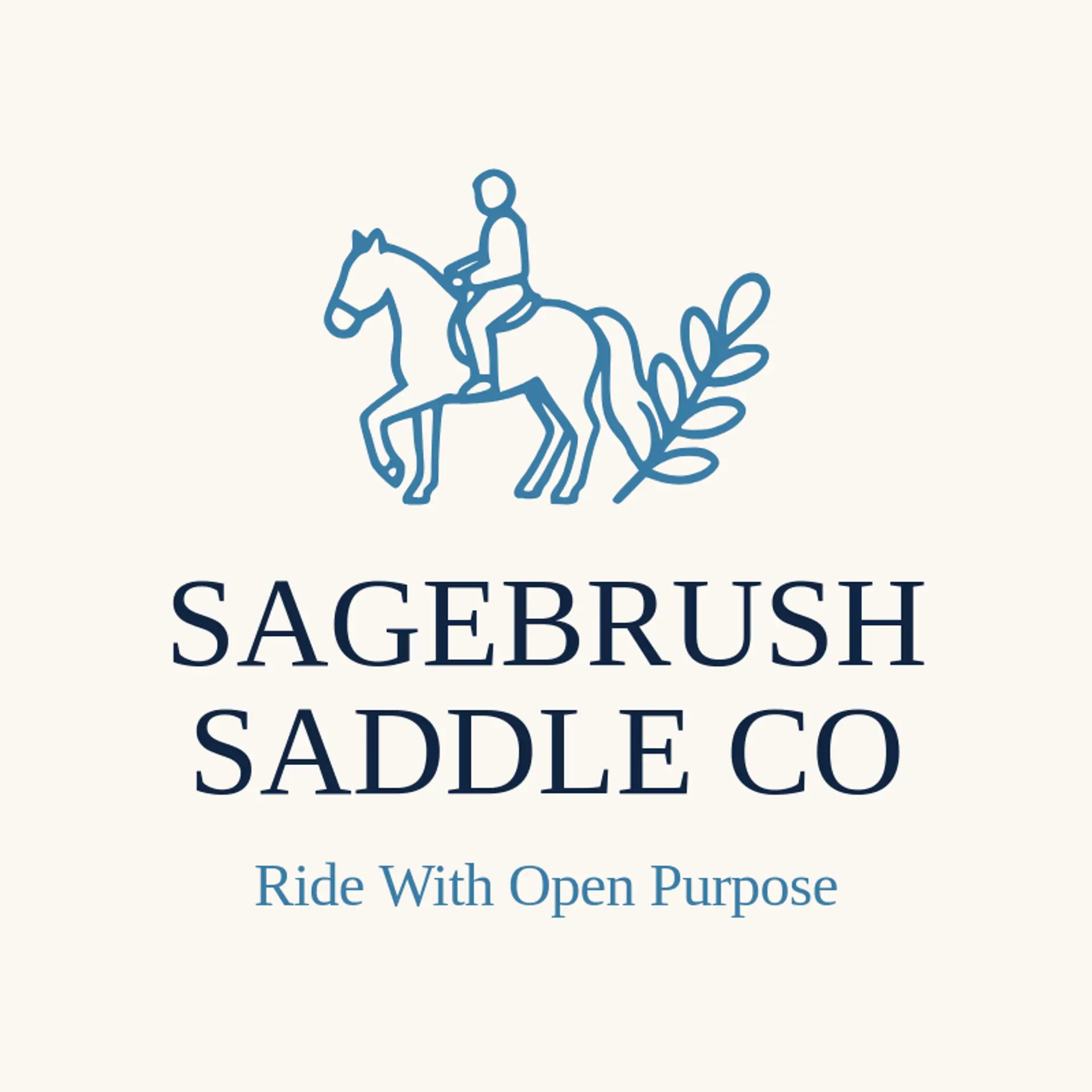 Sagebrush Saddle Co logo for rider