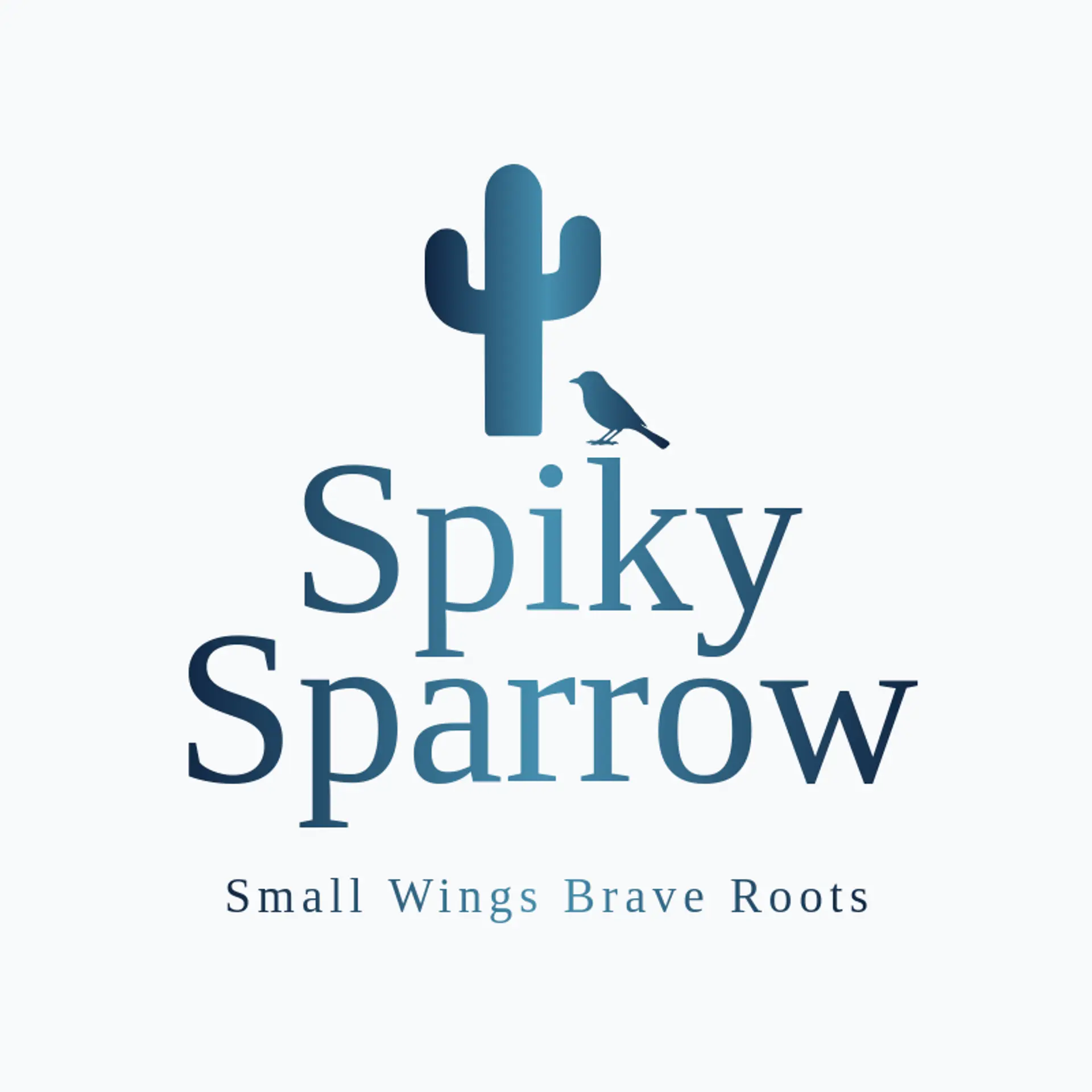 Spiky Sparrow logo for prickly