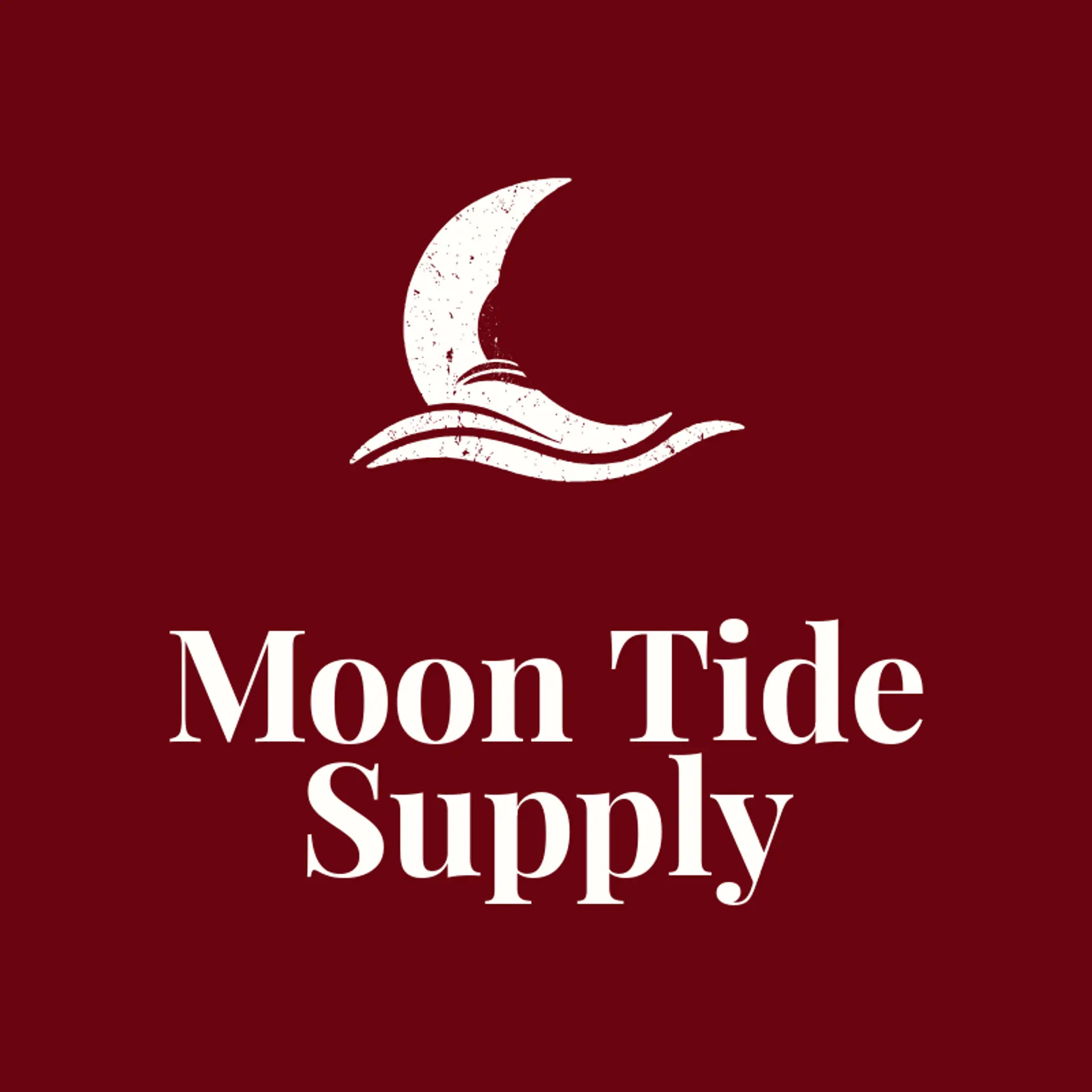 Moon Tide Supply logo for moon