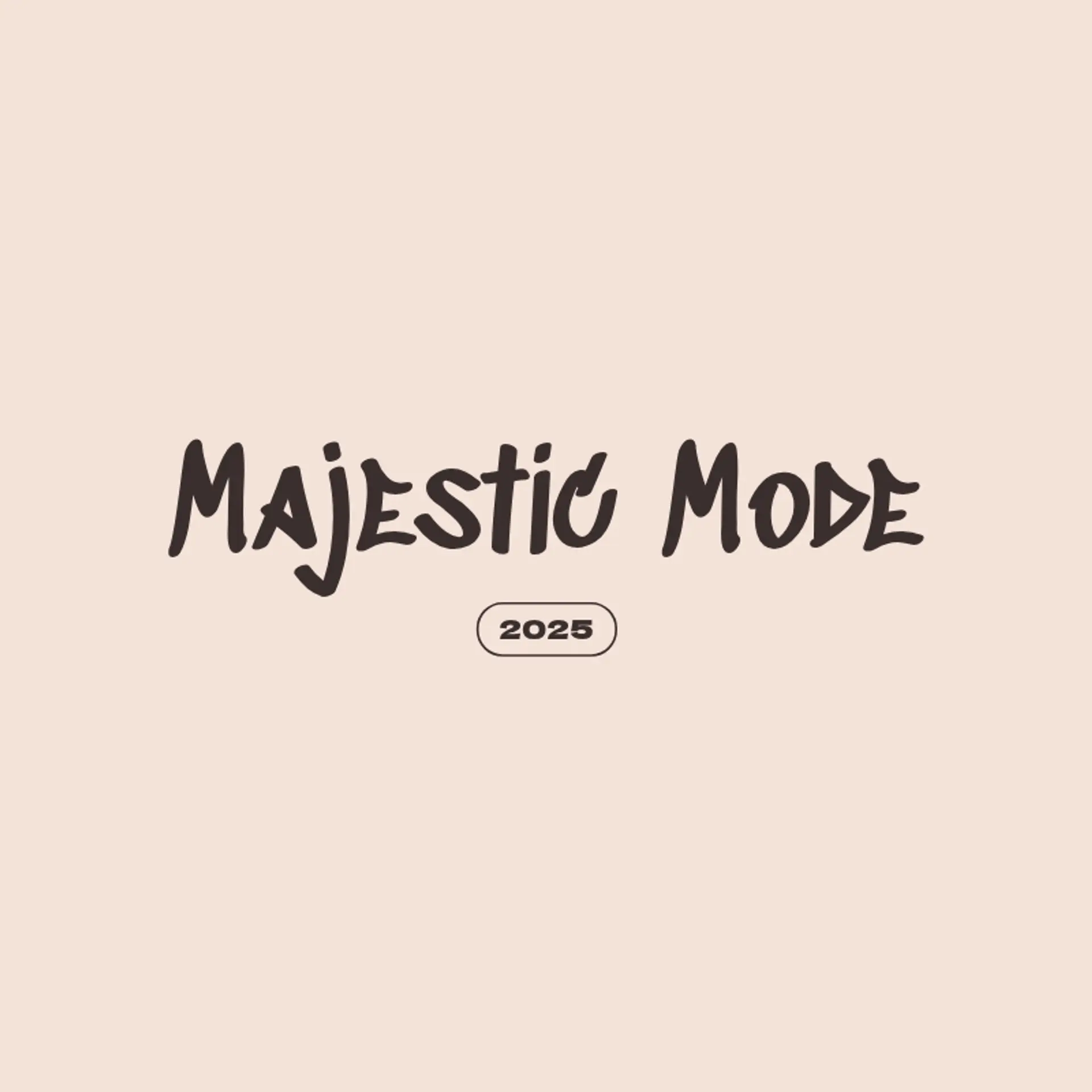 Majestic Mode logo for classic fashion