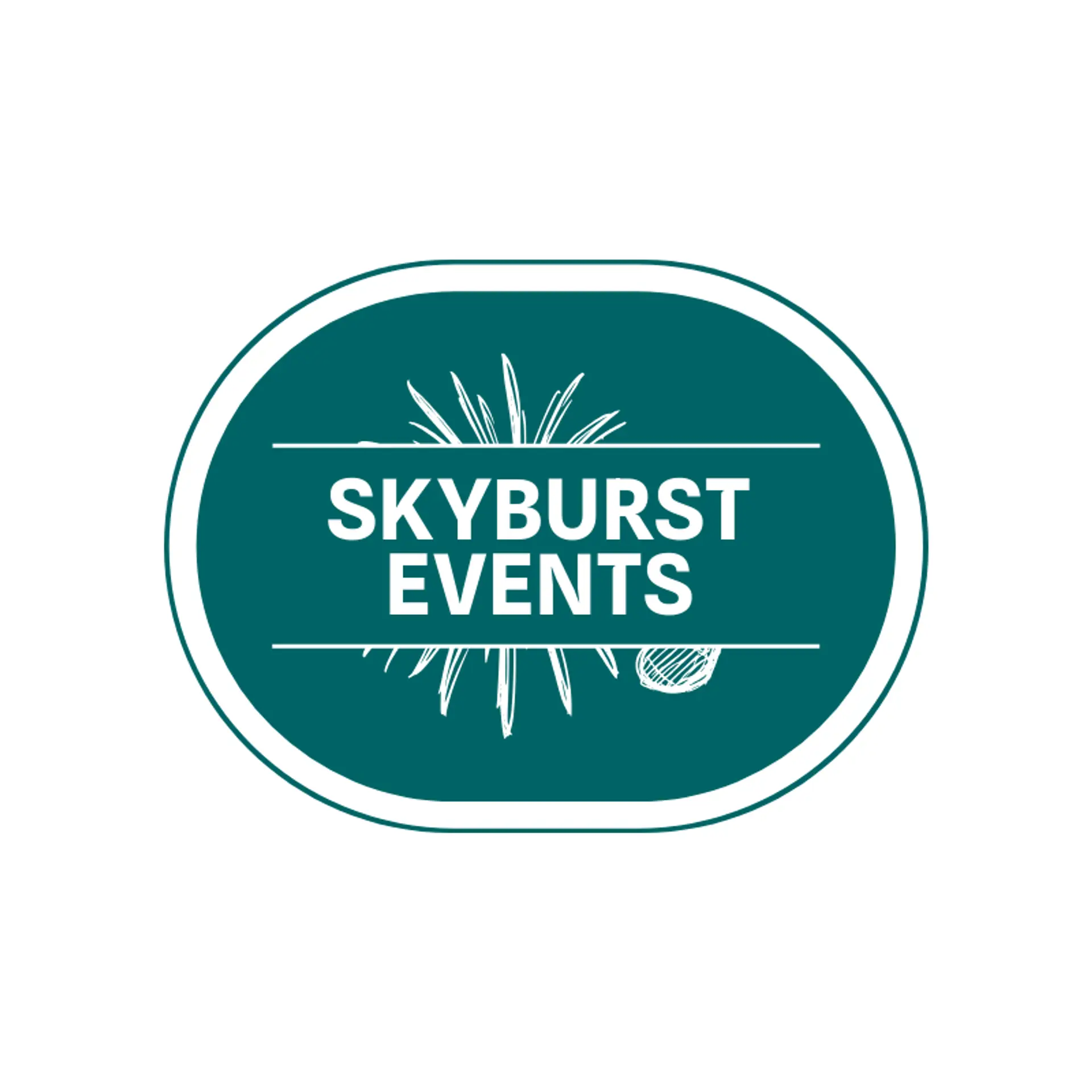 Skyburst Events logo for event