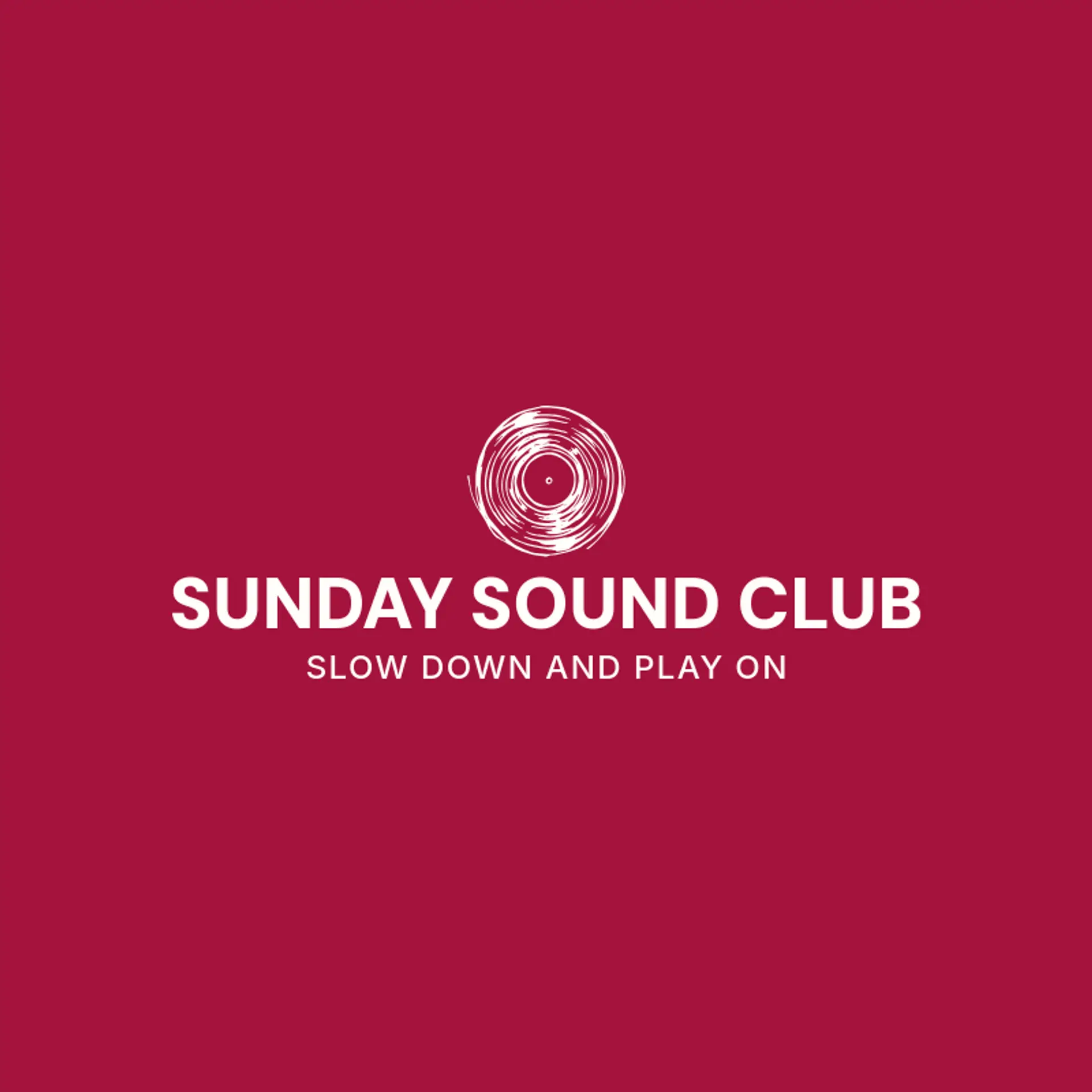 Sunday Sound Club logo for record