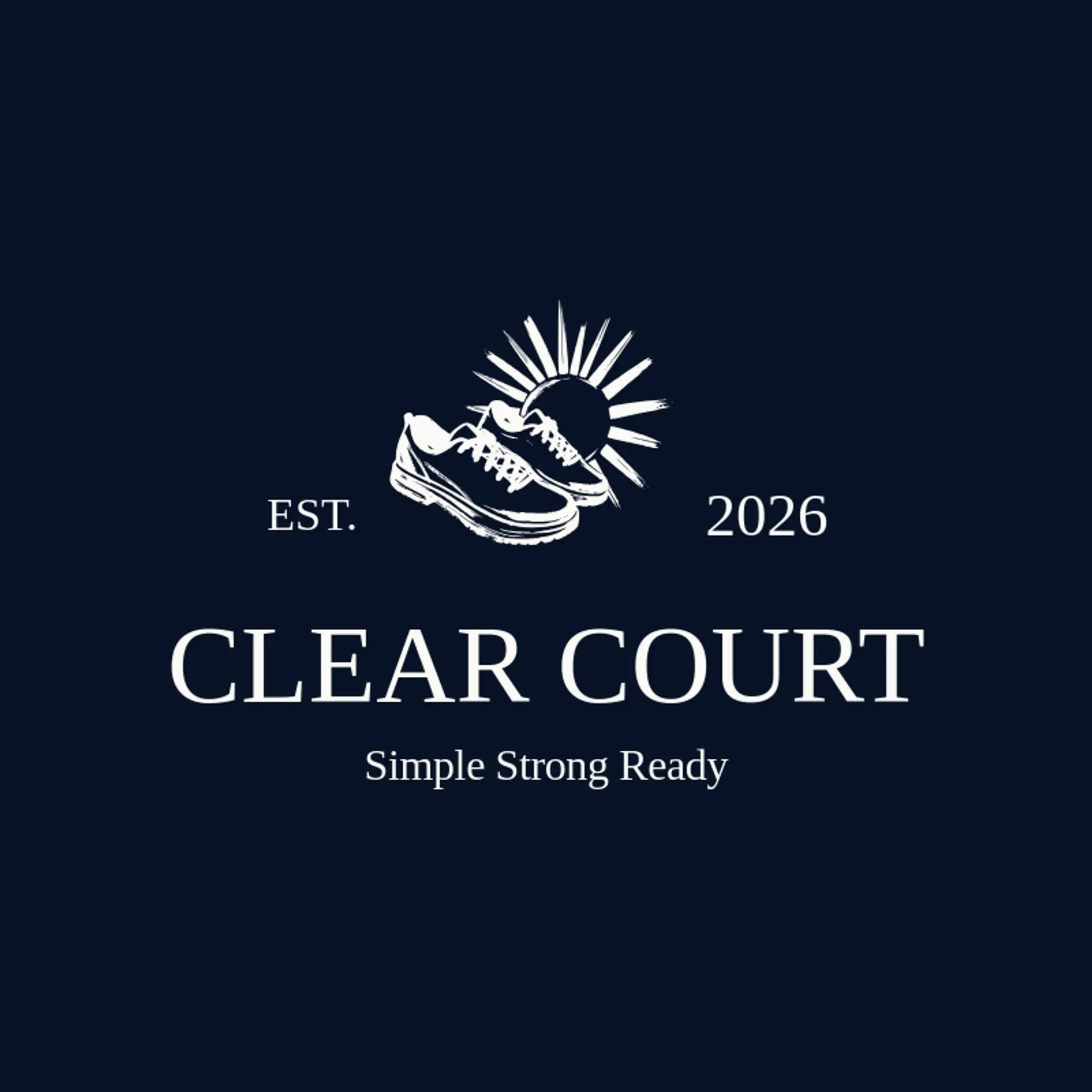 Clear Court logo for tennis