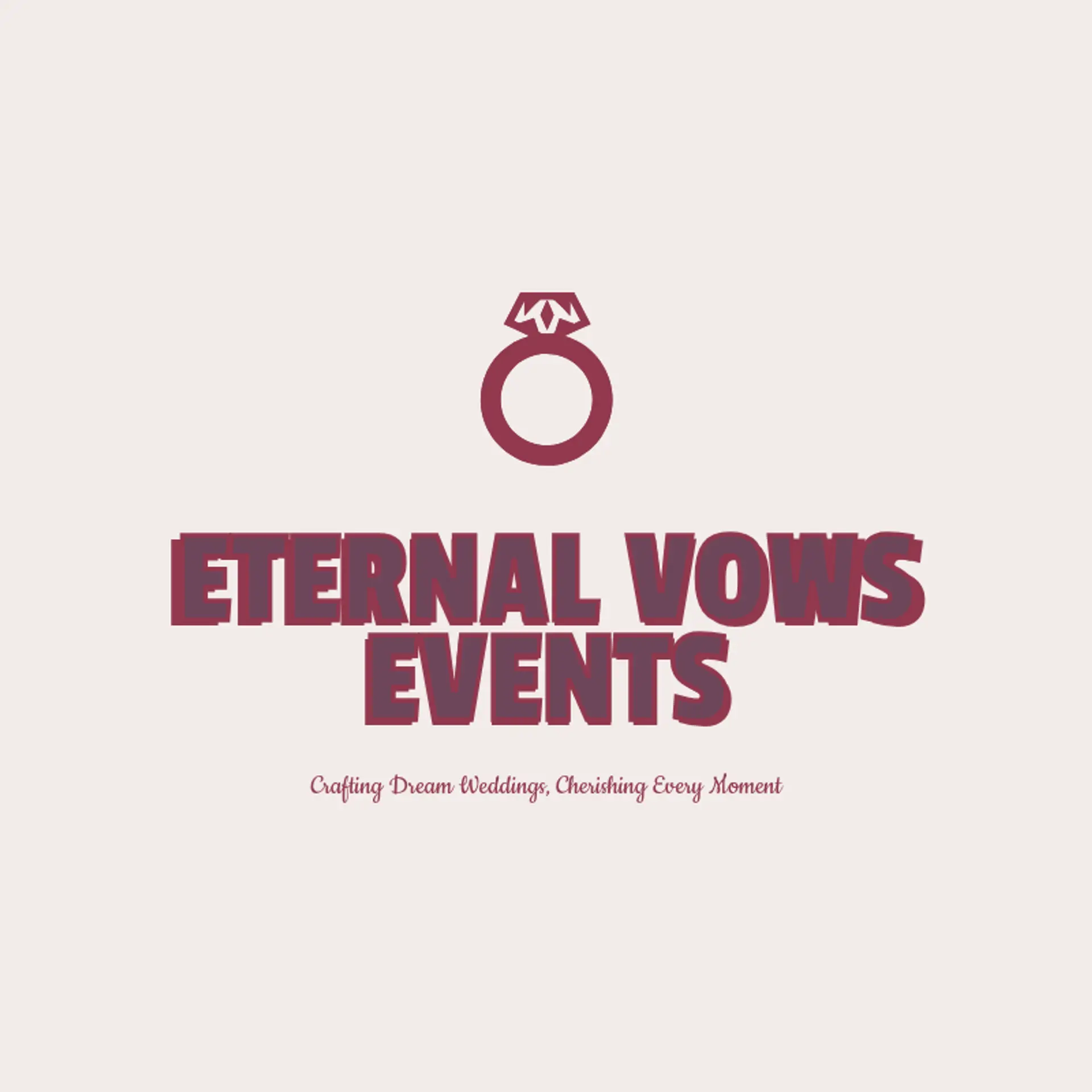 Blissful Unions logo for wedding planner