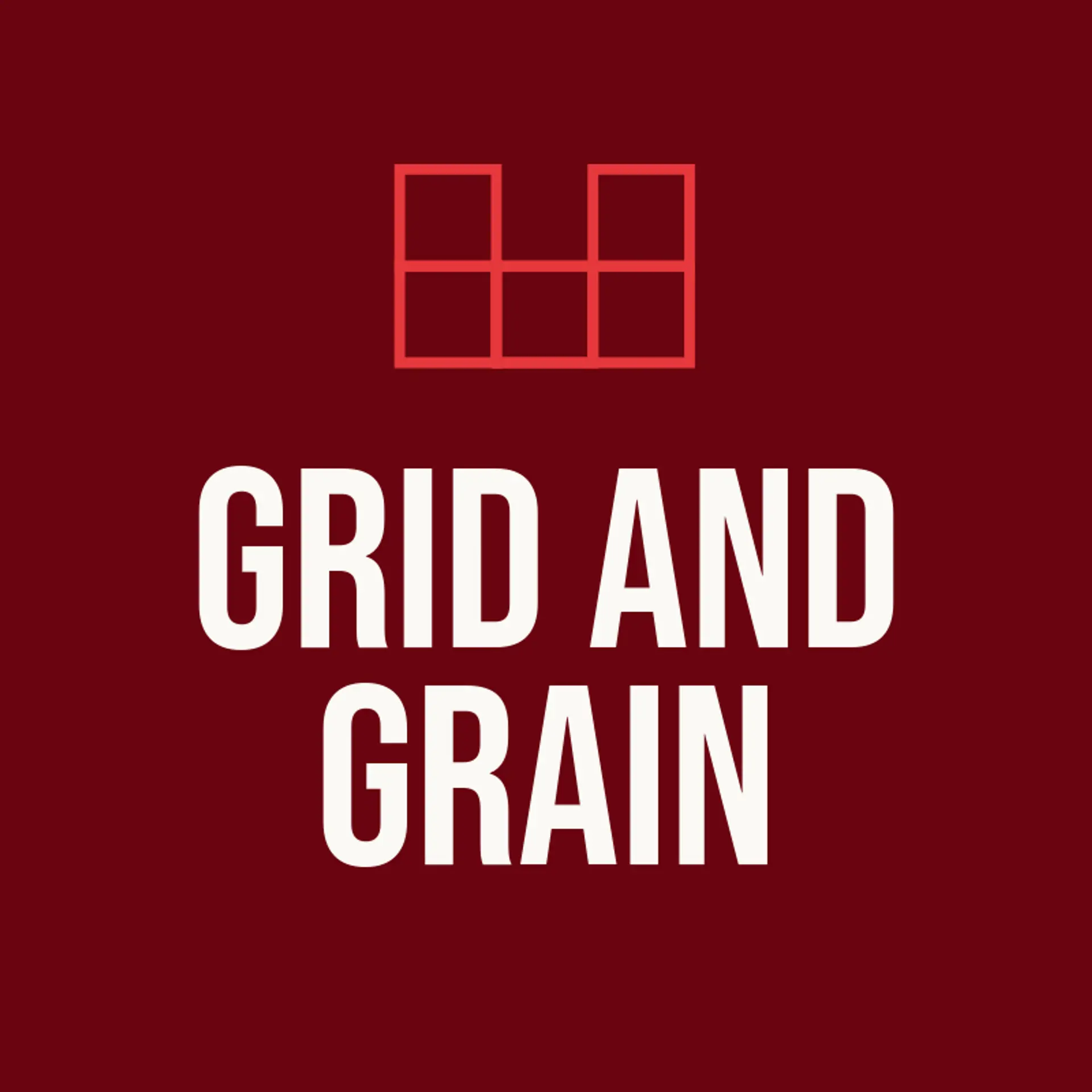 Grid and Grain logo for polygon
