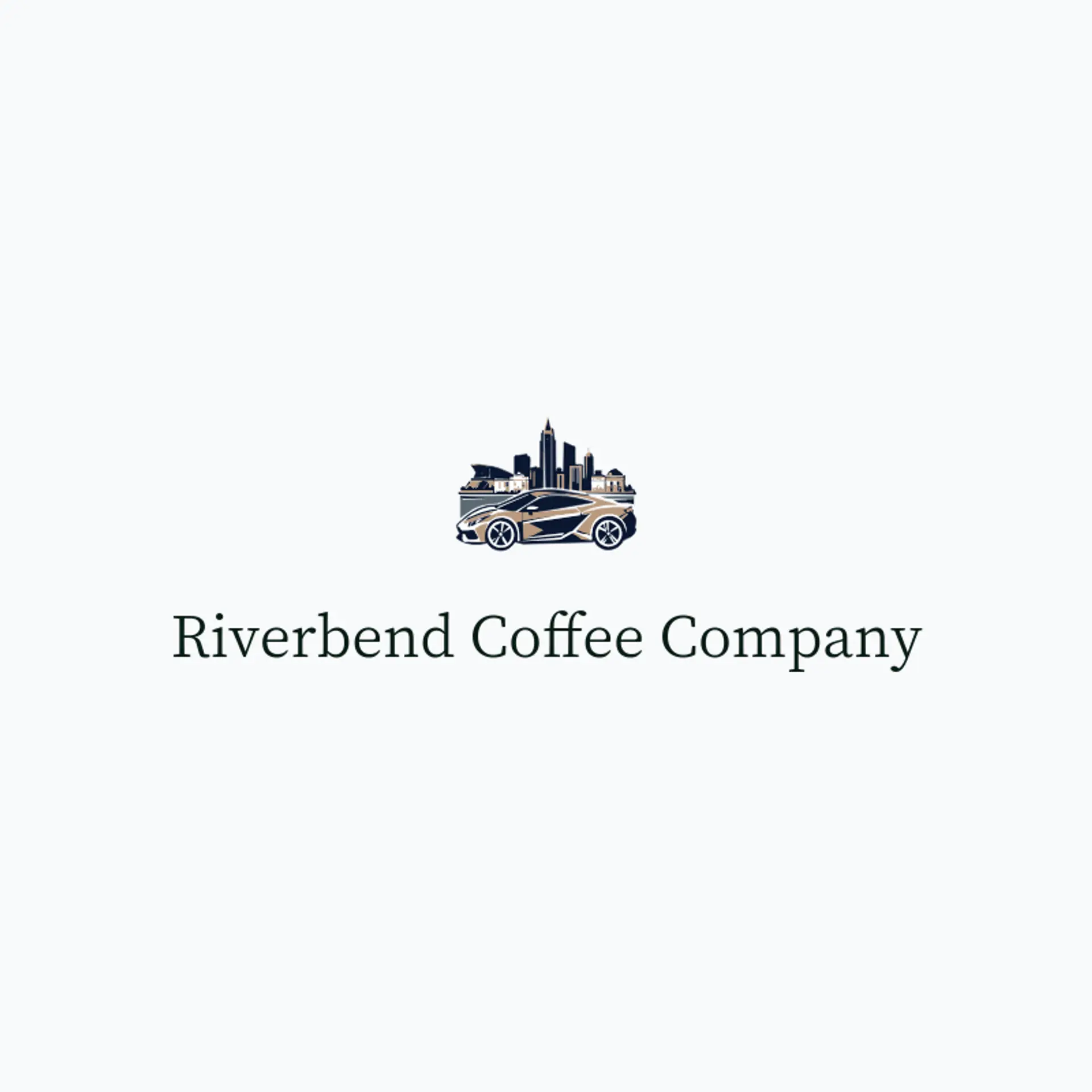 Riverbend Coffee Company logo for new orleans