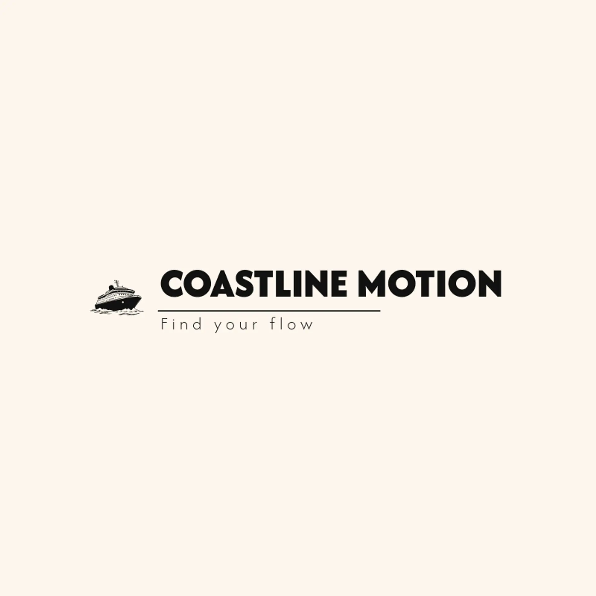 Coastline Motion logo for waves