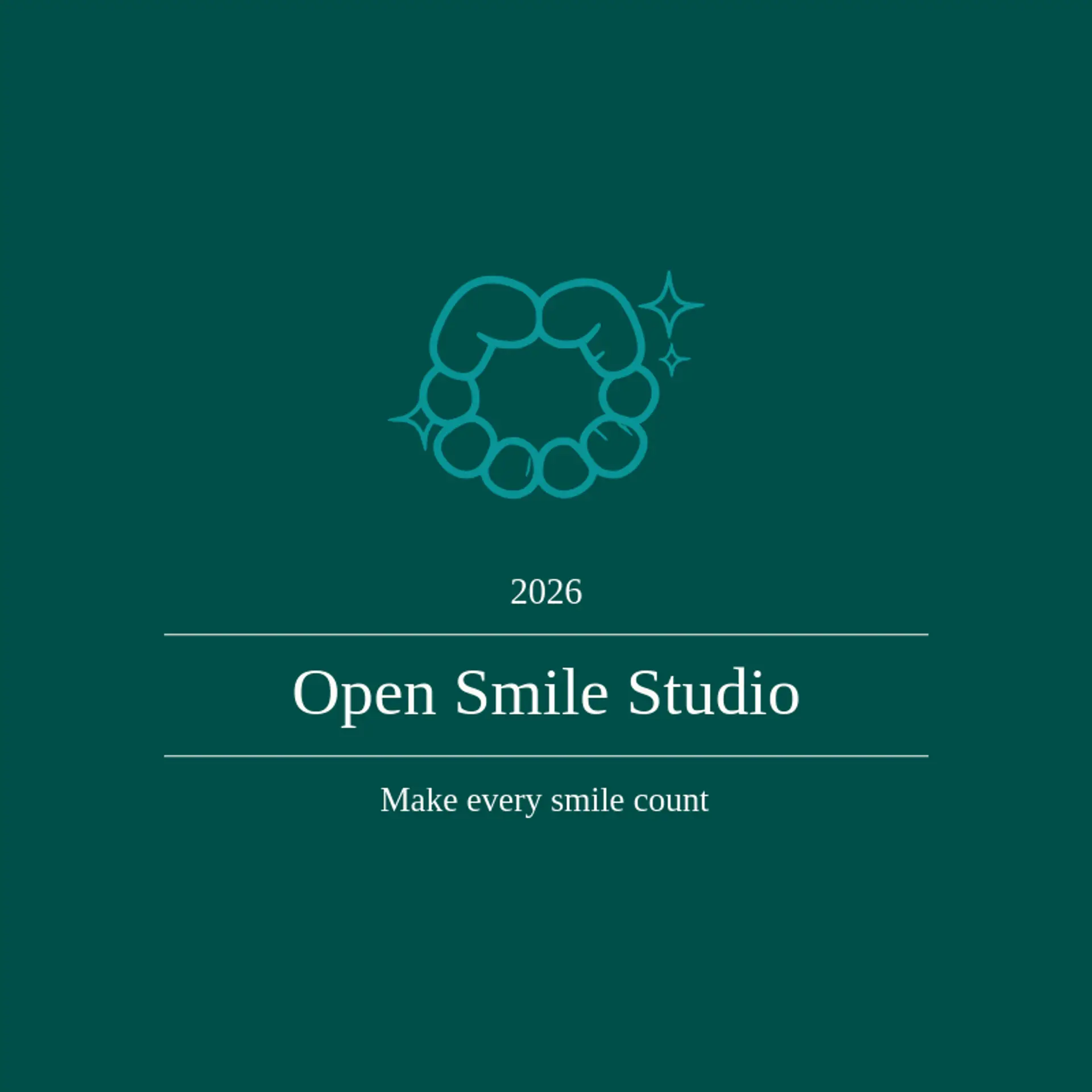 Open Smile Studio logo for dentist