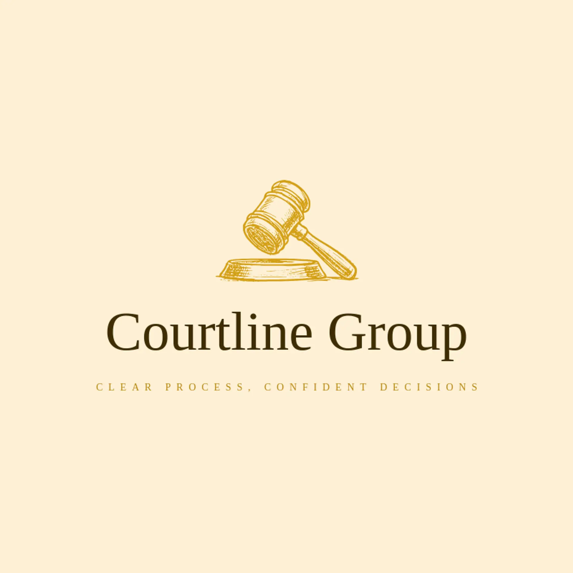 Courtline Group logo for judge