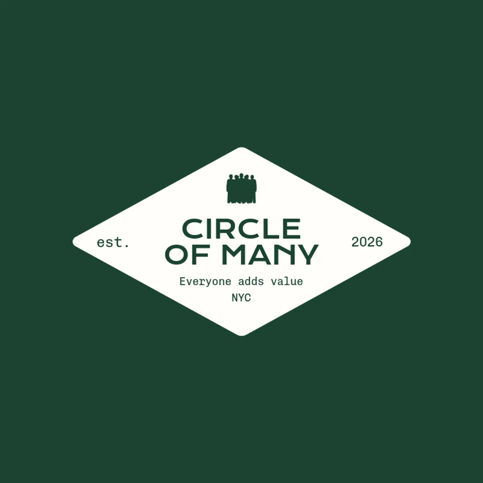 Circle of Many logo for community