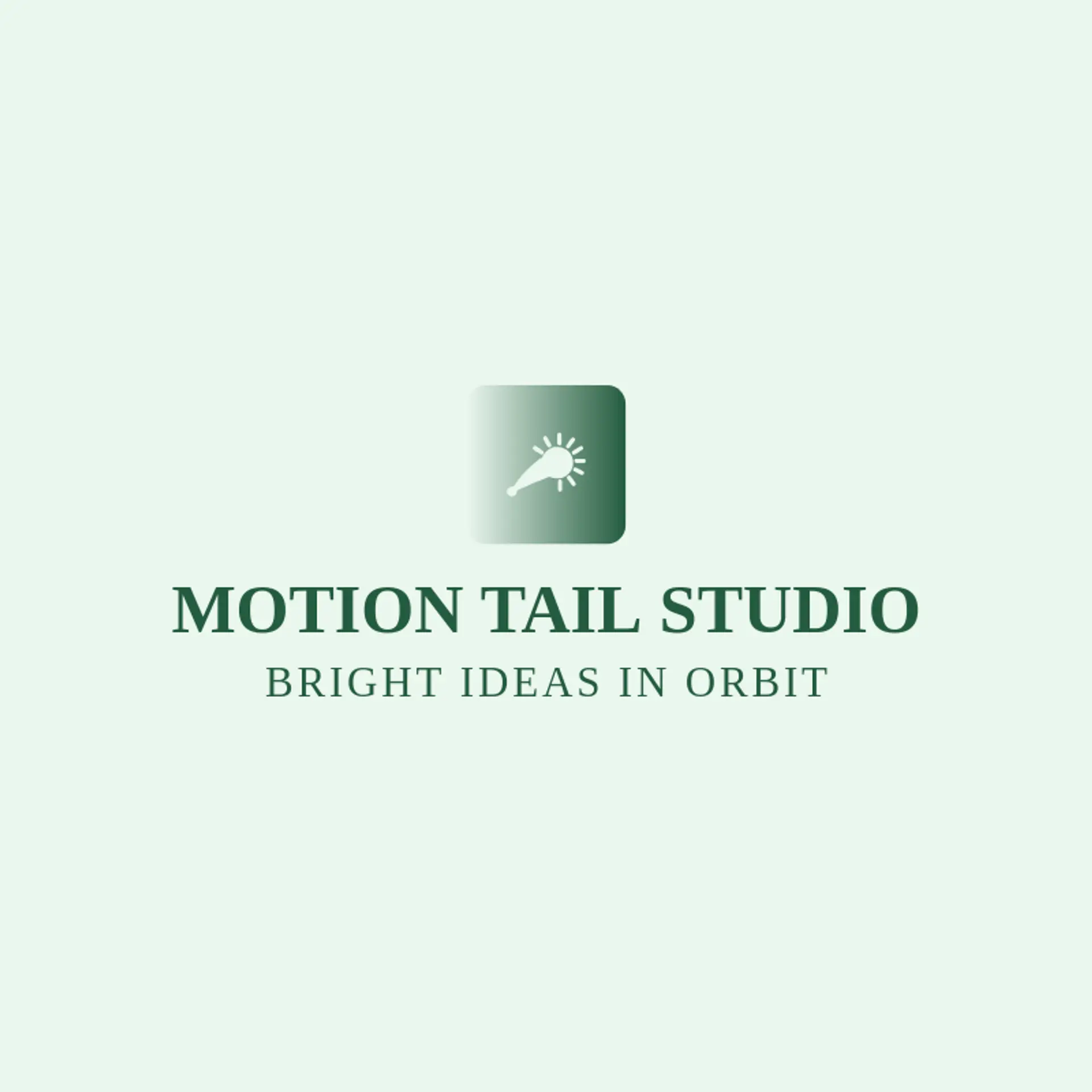 Motion Tail Studio logo for motion