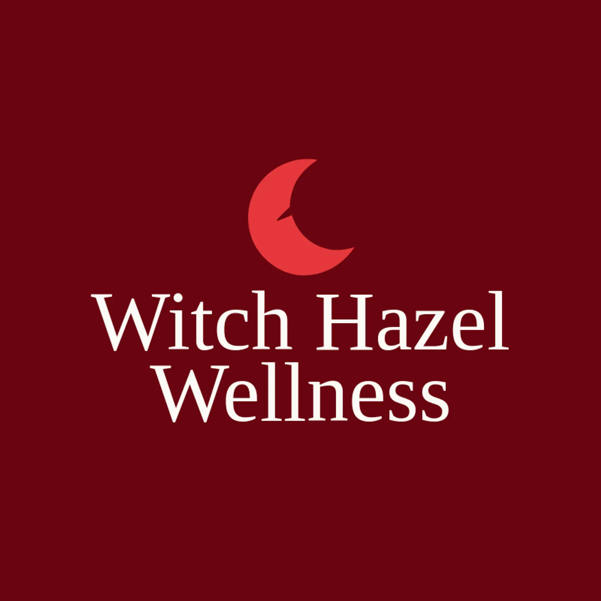 Witch Hazel Wellness logo for spooky