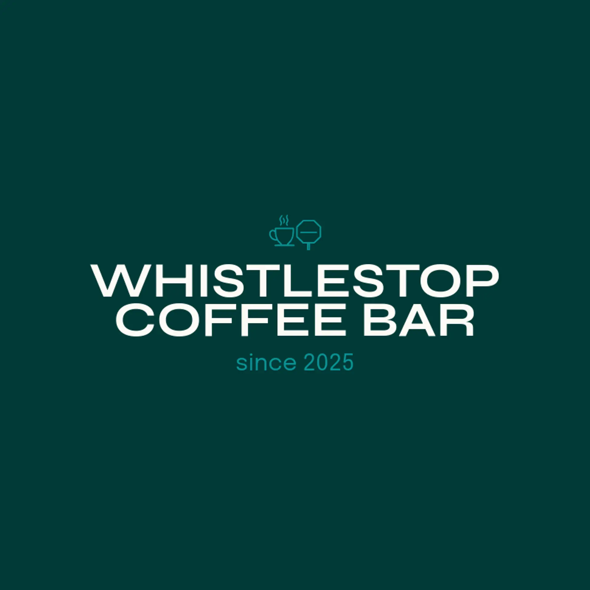 Whistlestop Coffee Bar logo for coffee