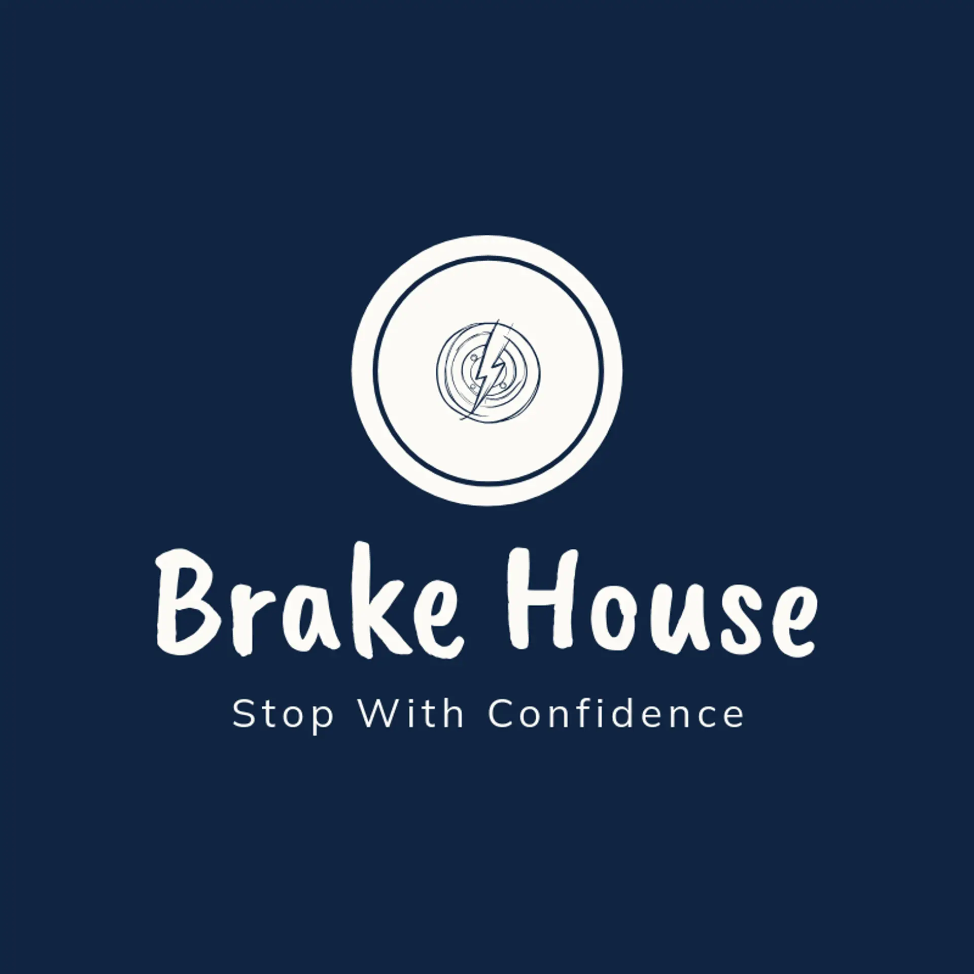 Brake House logo for motor shop