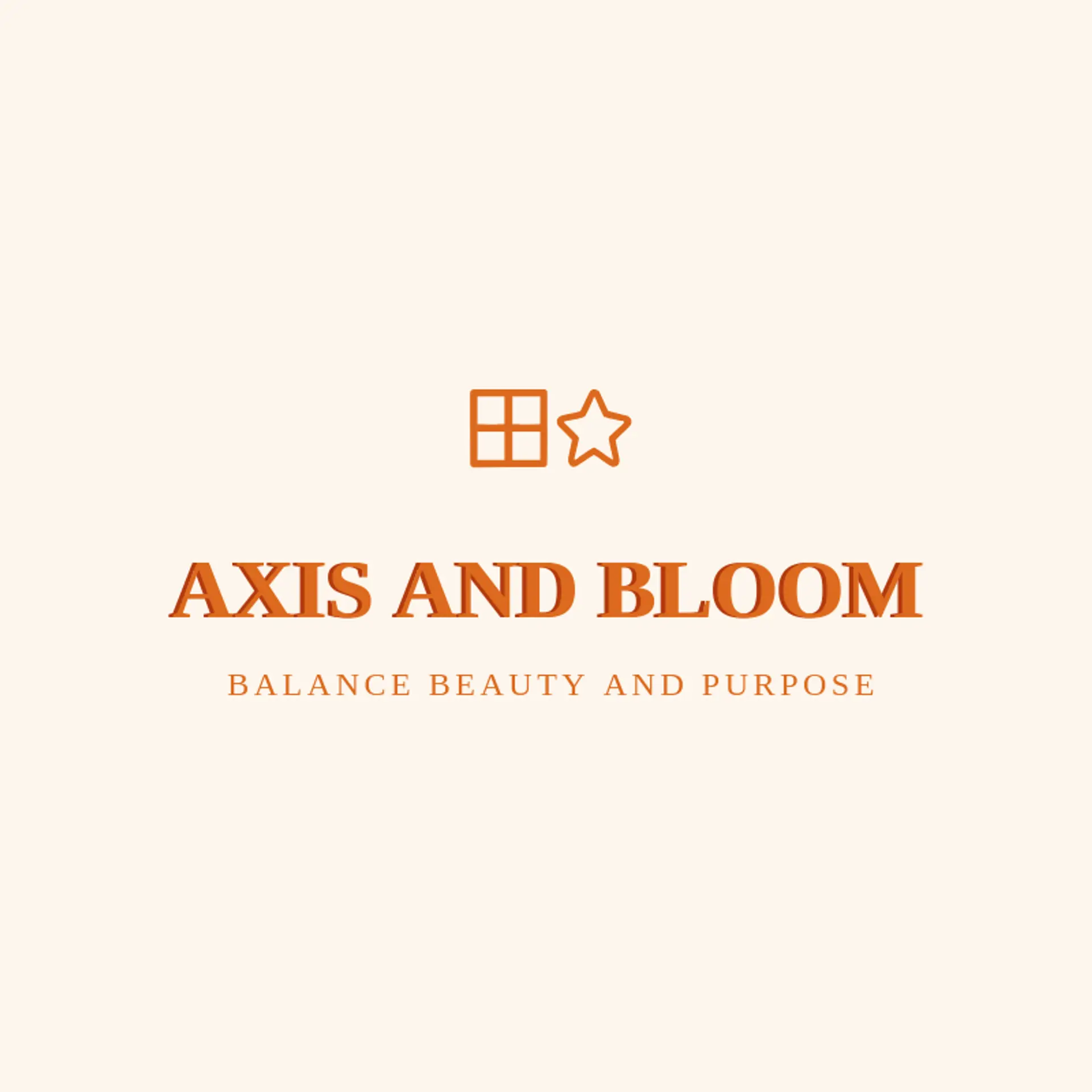Axis And Bloom logo for designer