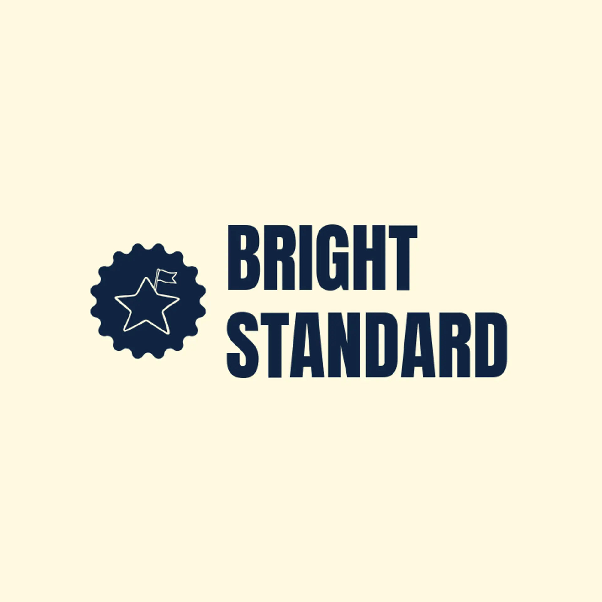 Bright Standard logo for veteran owned