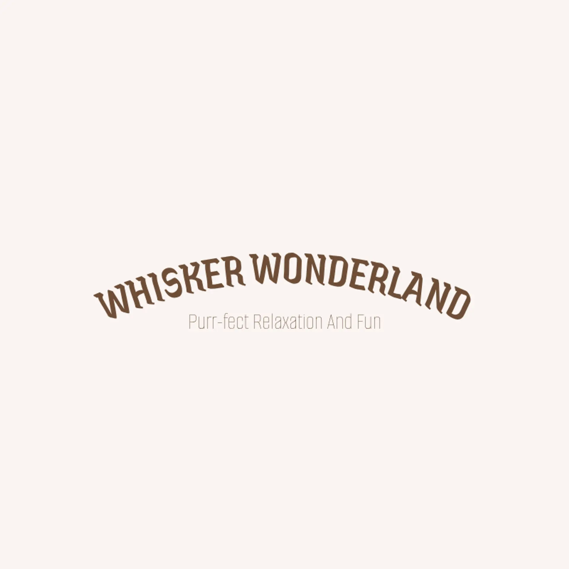 Whisker Wonderland logo for cat cafe
