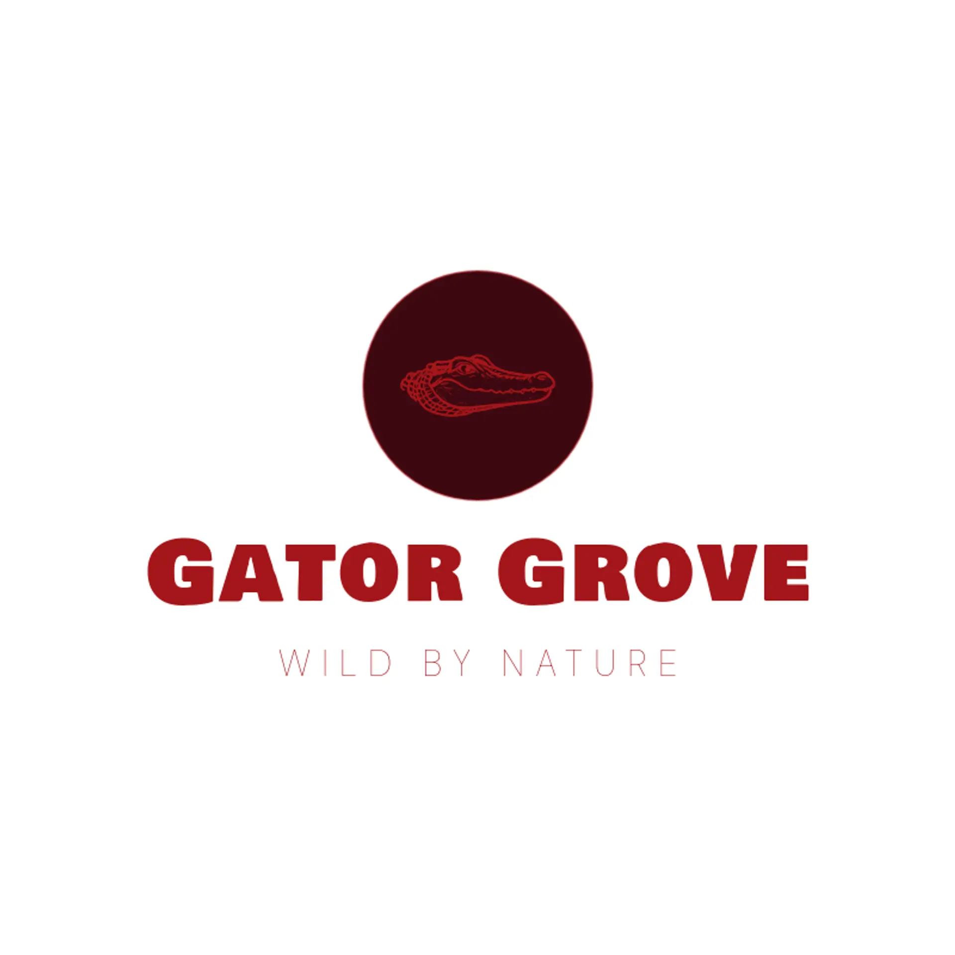 Gator Grove logo for alligator