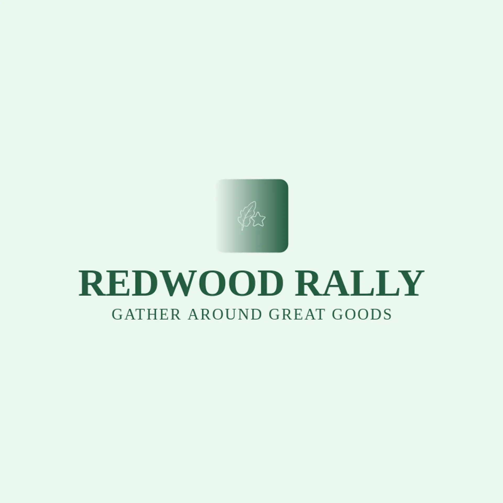Redwood Rally logo for retail