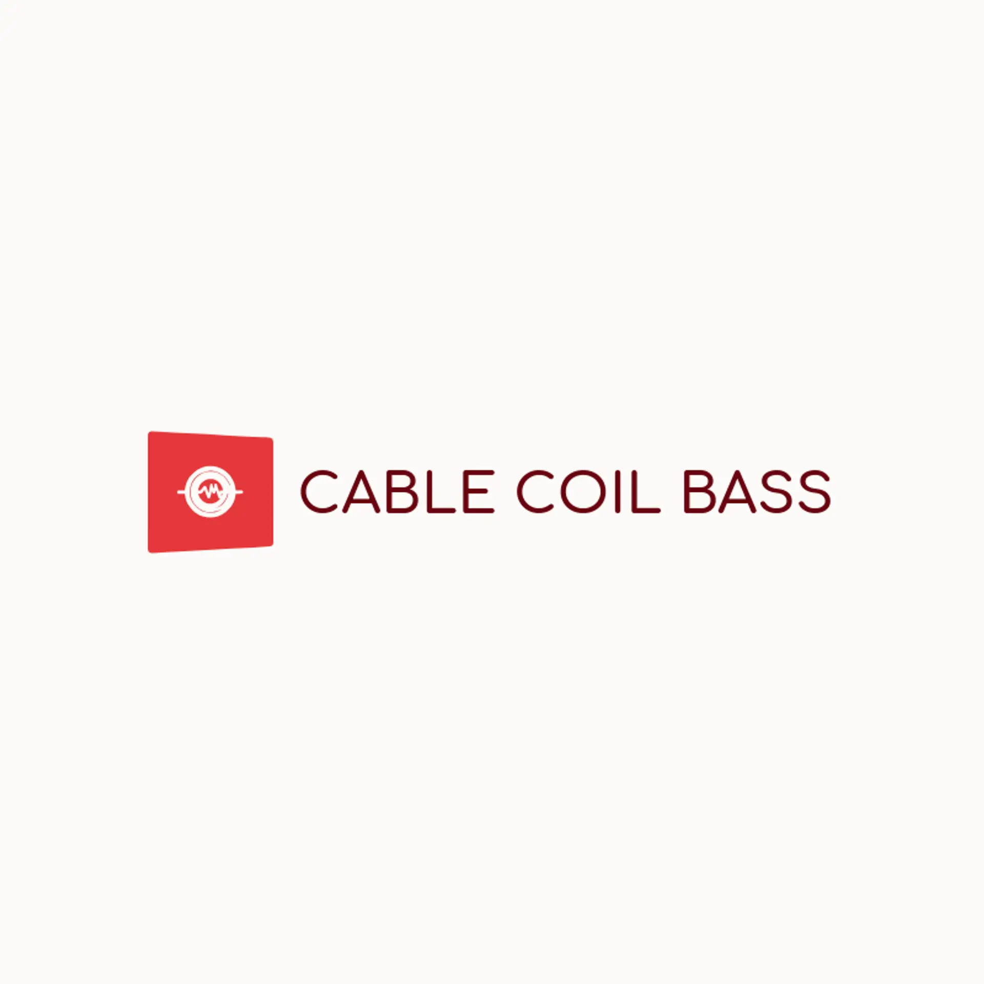 Cable Coil Bass logo for bass