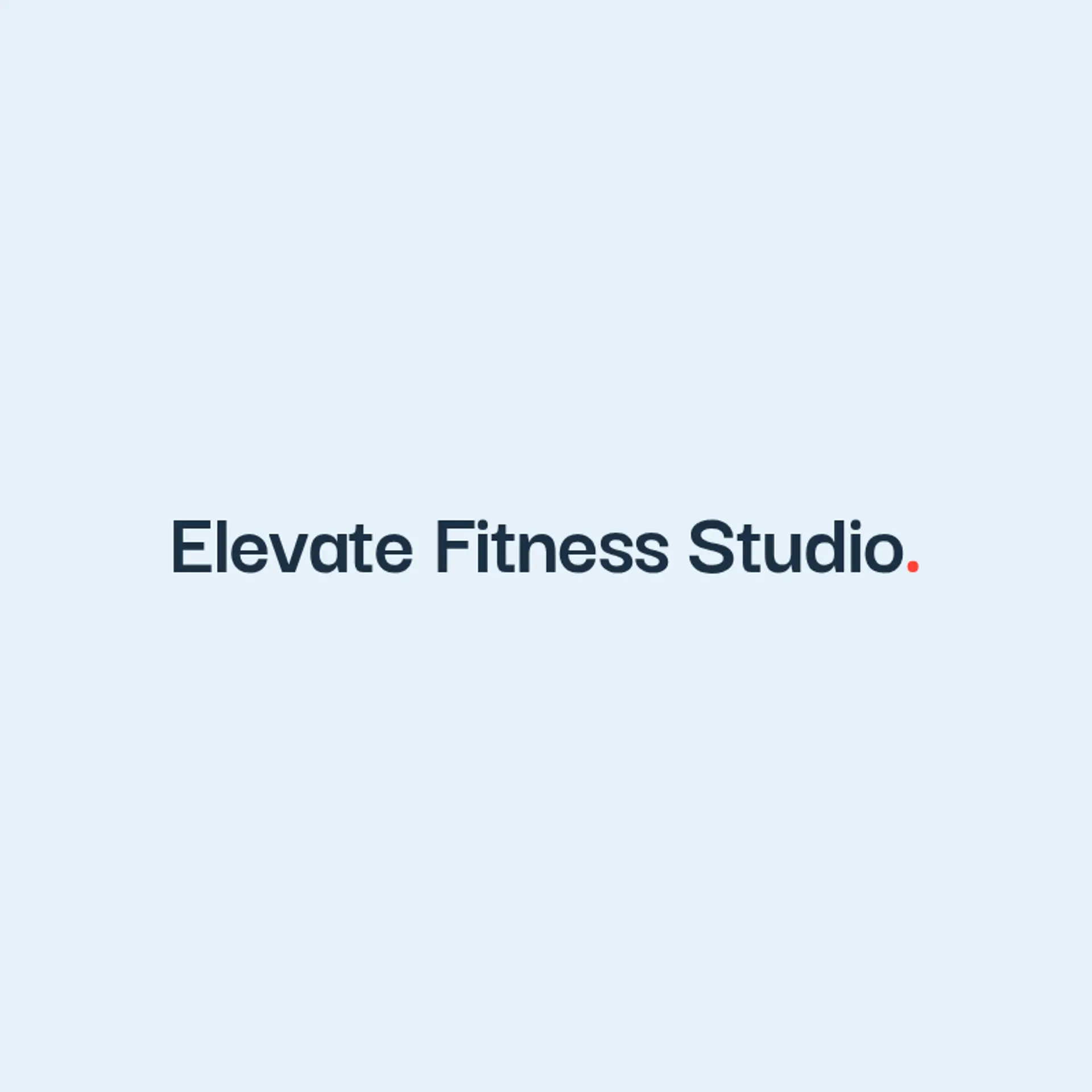 AmpLift Fitness logo for fitness studio