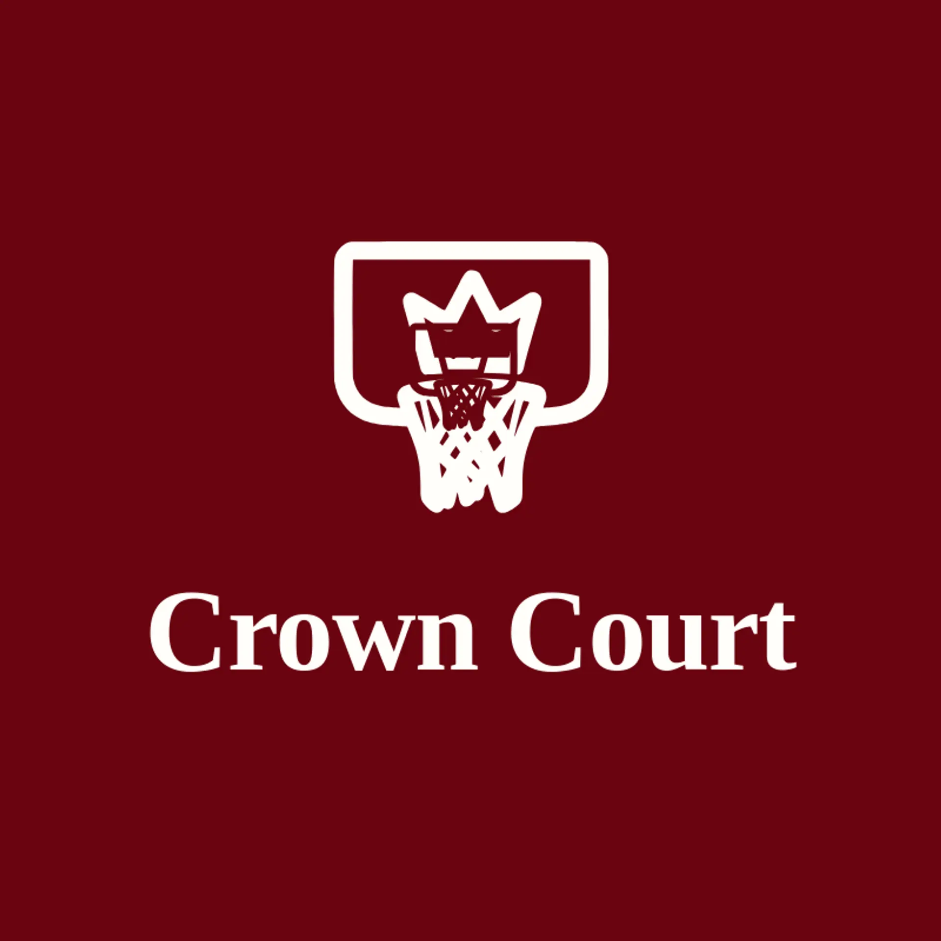 Crown Court logo for sports team