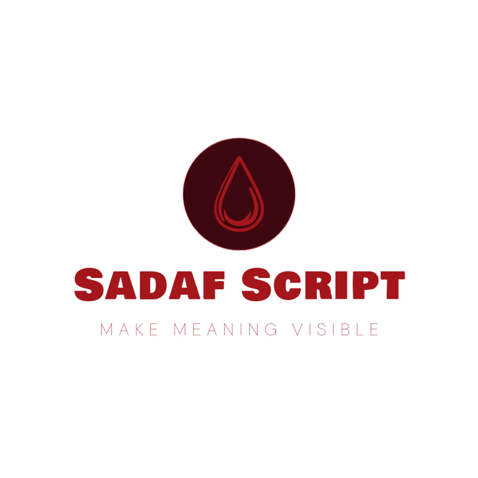 Sadaf Script logo for urdu