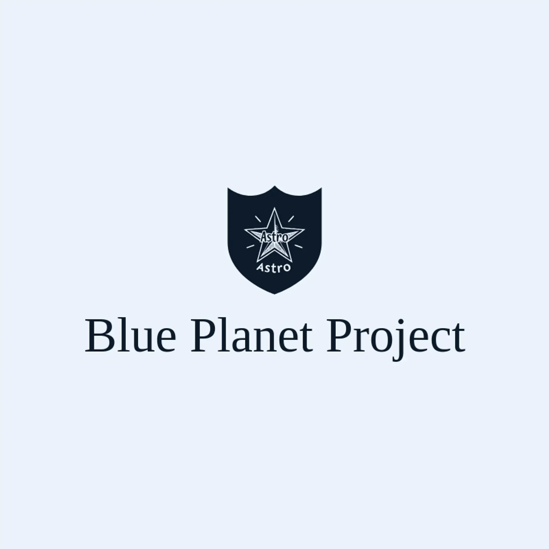 Blue Planet Project logo for astro