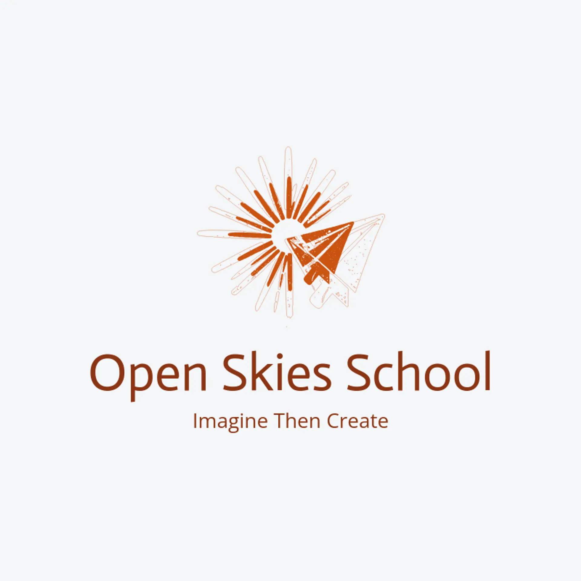 Open Skies School logo for primary school