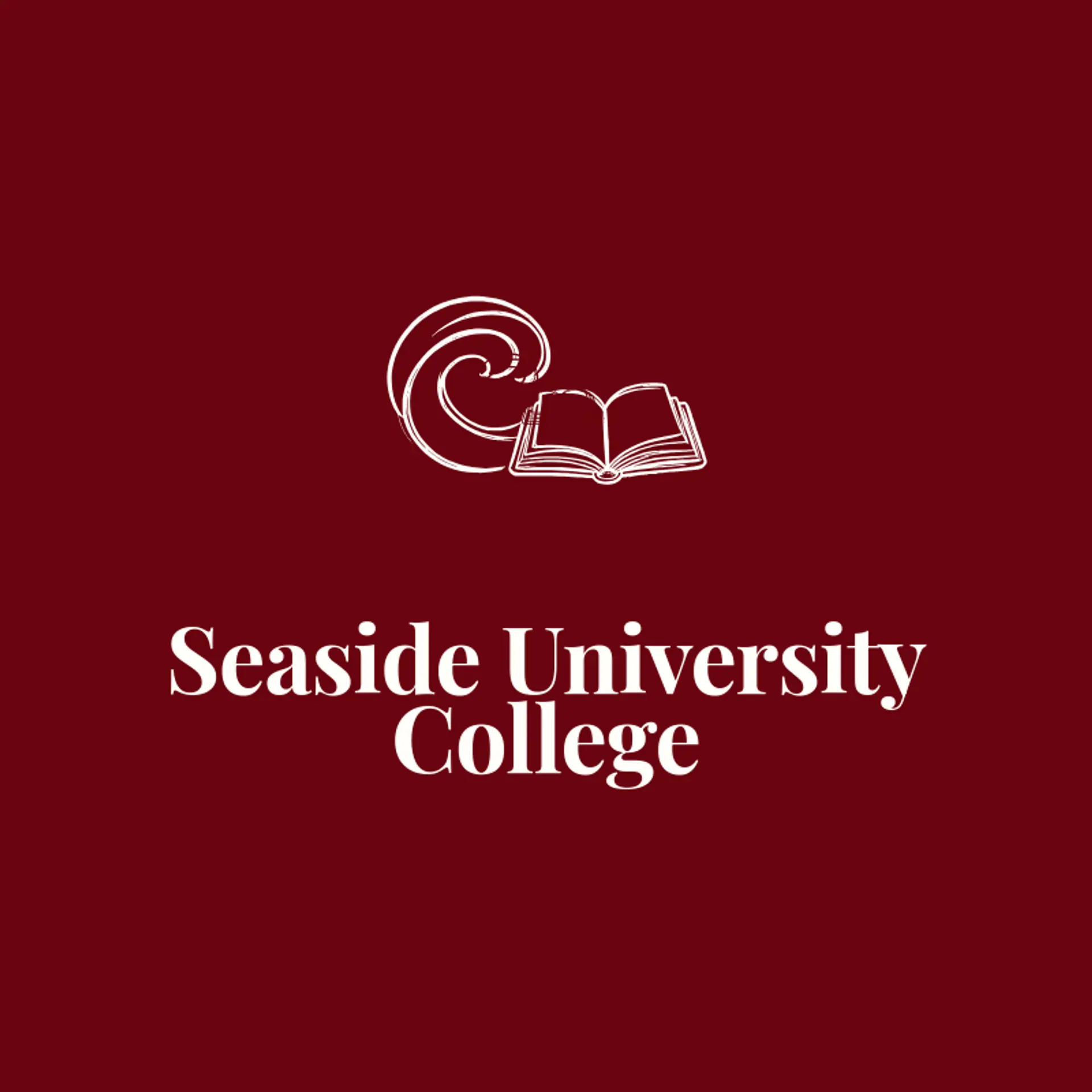 Seaside University College logo for university