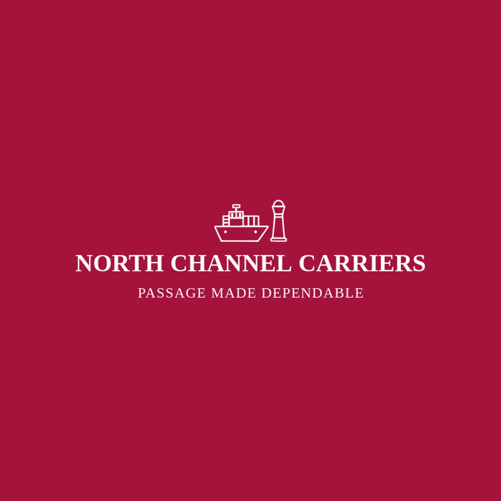 North Channel Carriers logo for ship