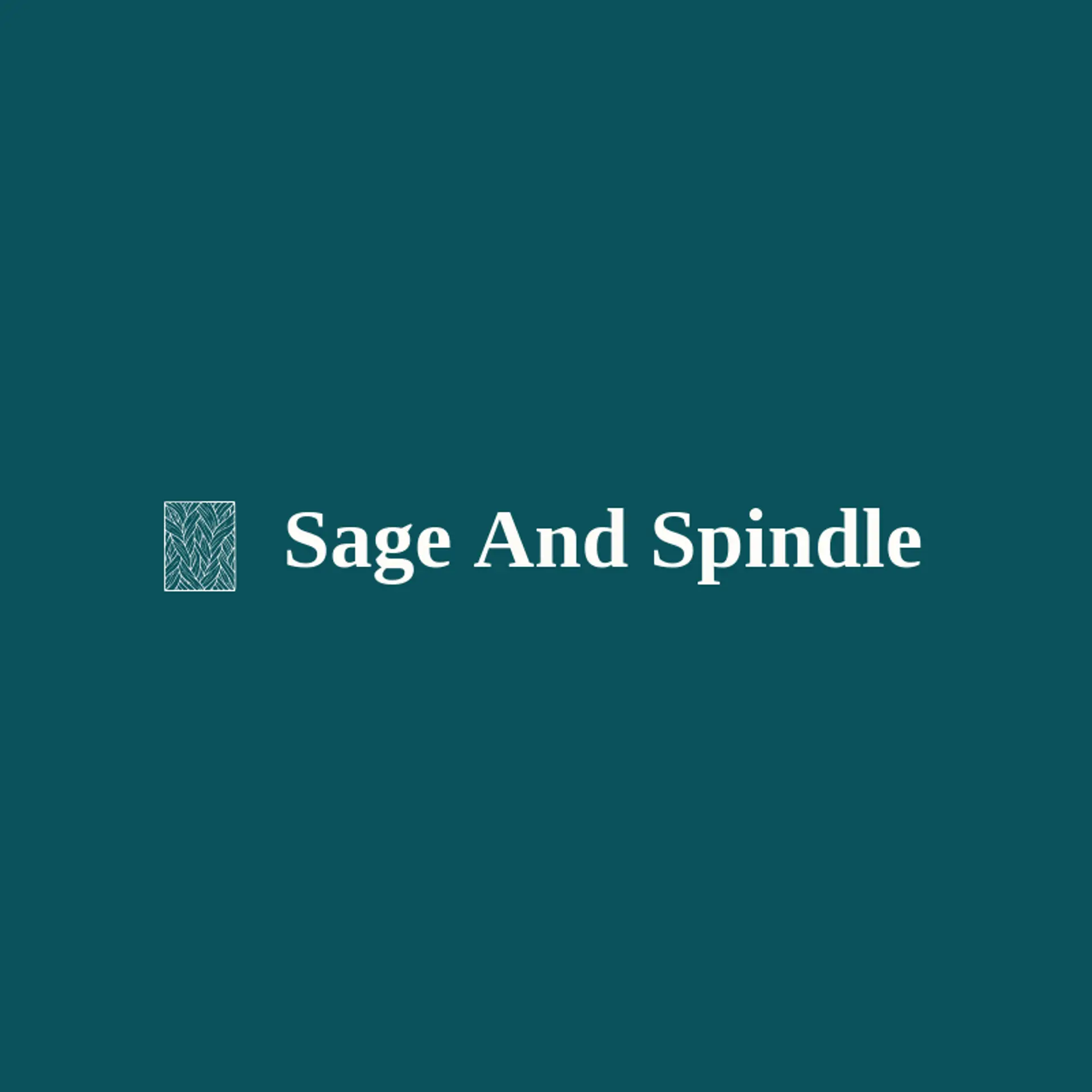 Sage and Spindle logo for carpet