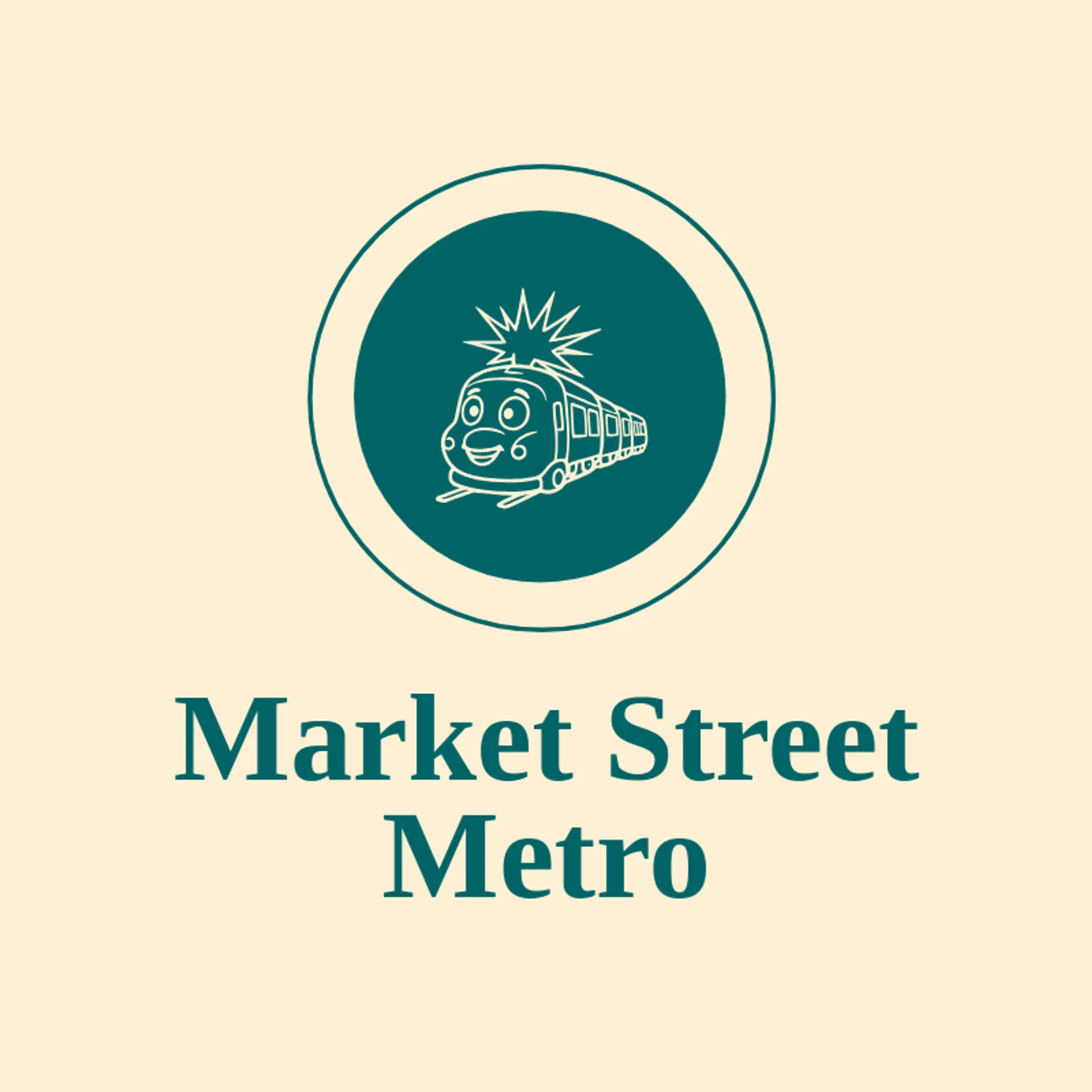 Market Street Metro logo for subway