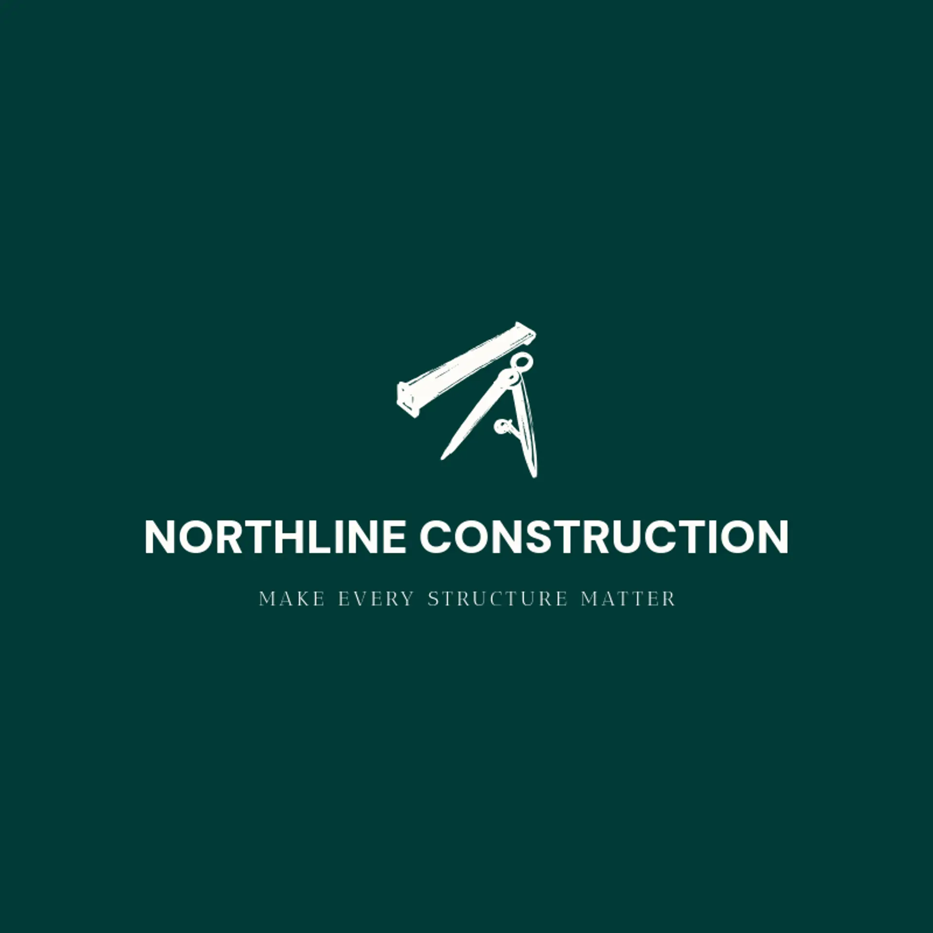 Northline Construction logo for construction company