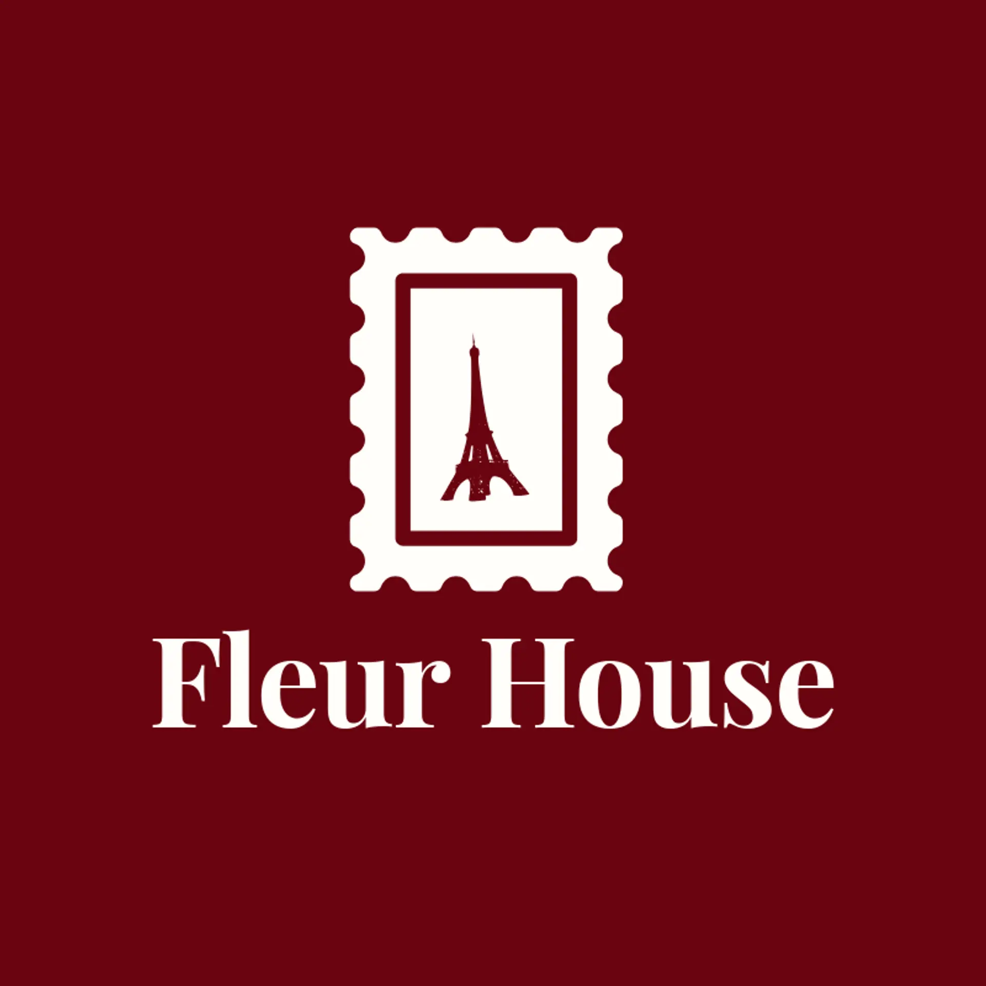 Fleur House logo for france