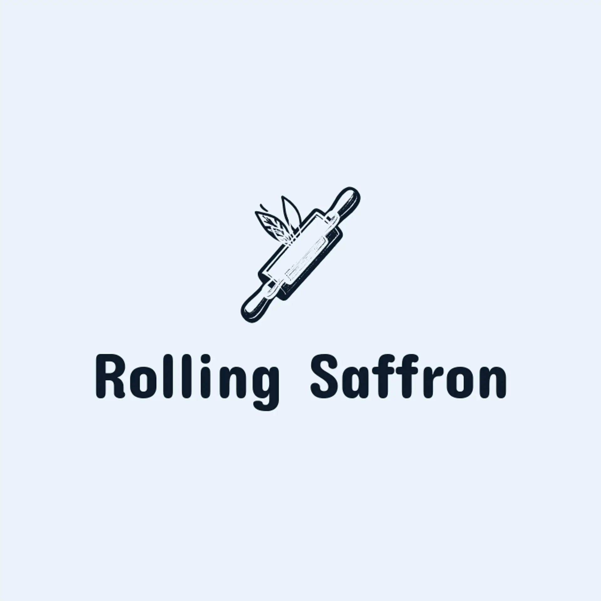 Rolling Saffron logo for masala