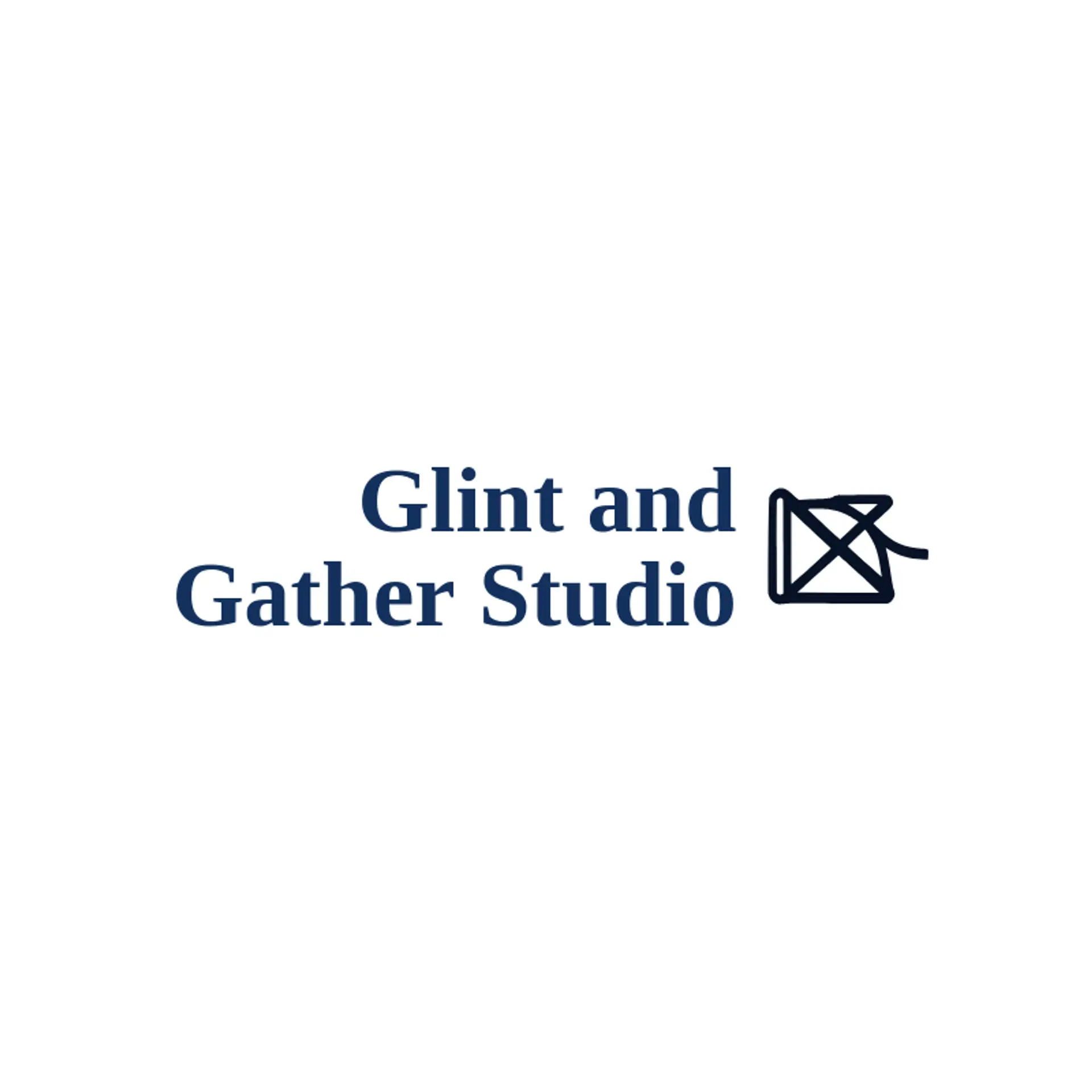Glint and Gather Studio logo for kaleidoscope
