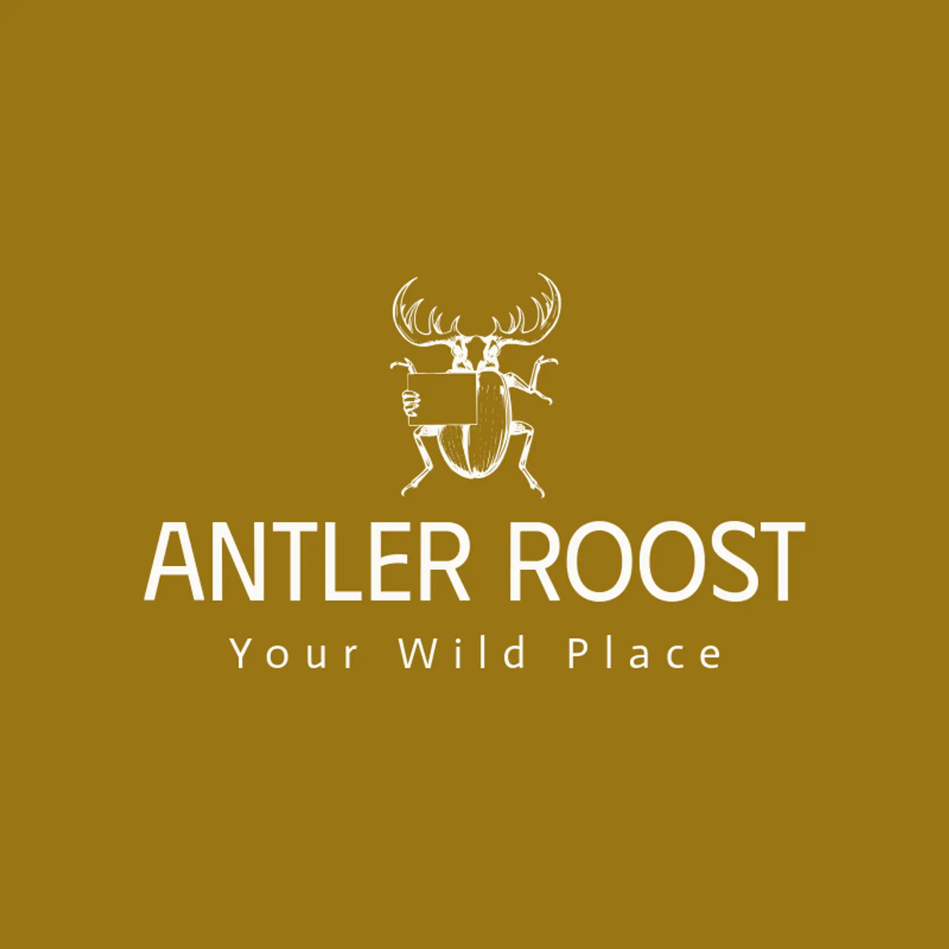 Antler Roost logo for antler