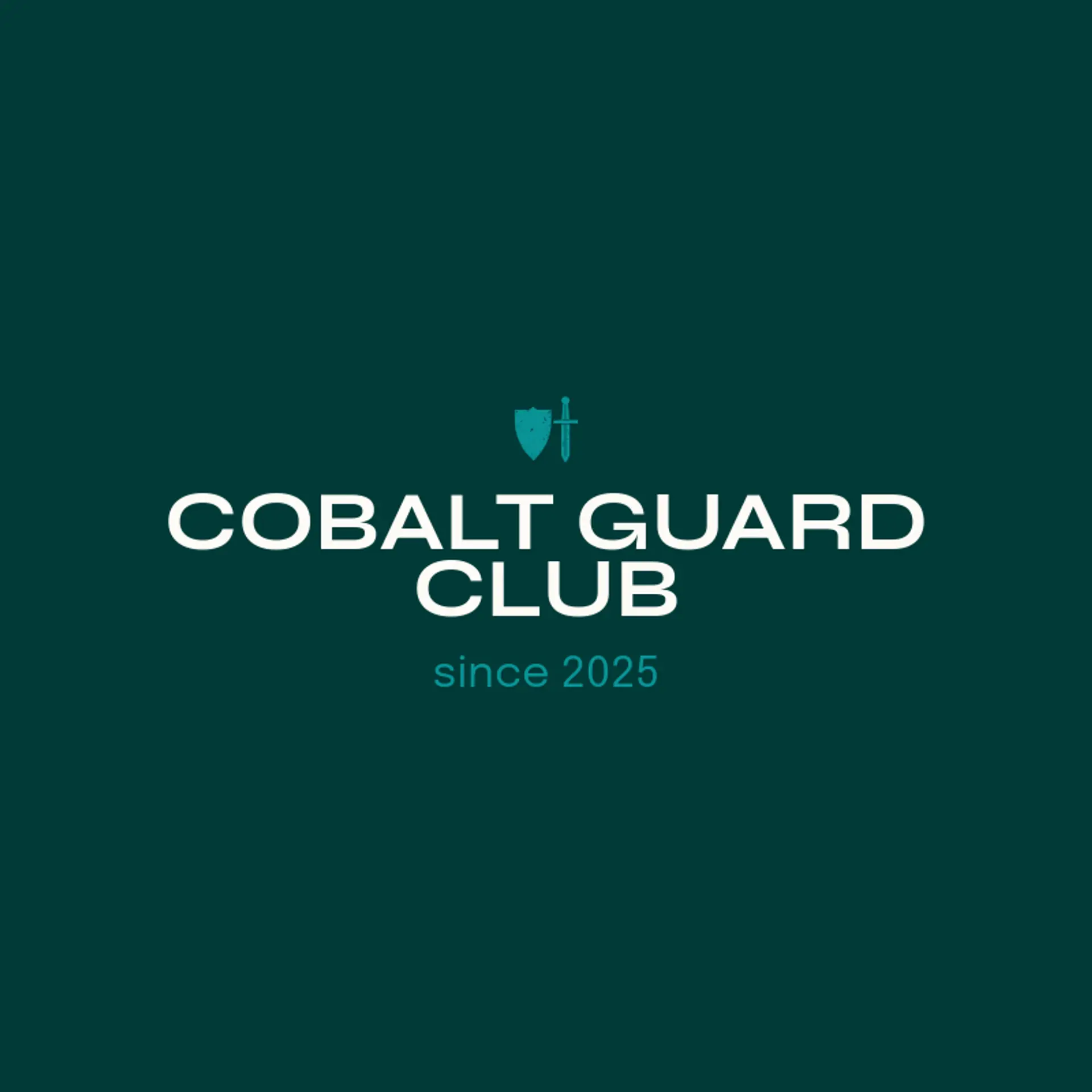Cobalt Guard Club logo for sword