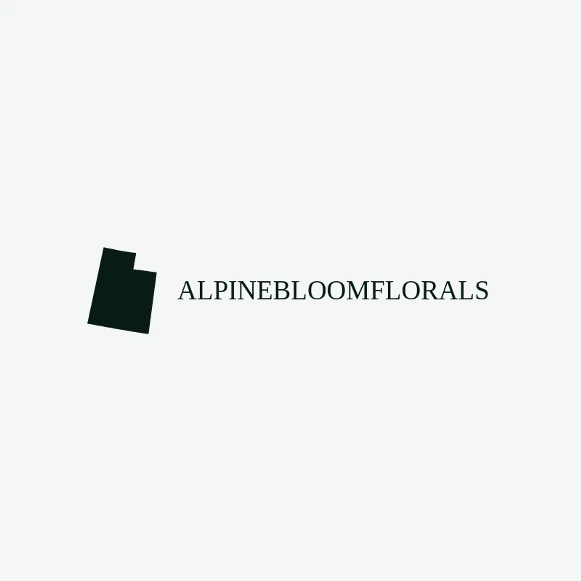 Alpine Bloom Florals logo for utah