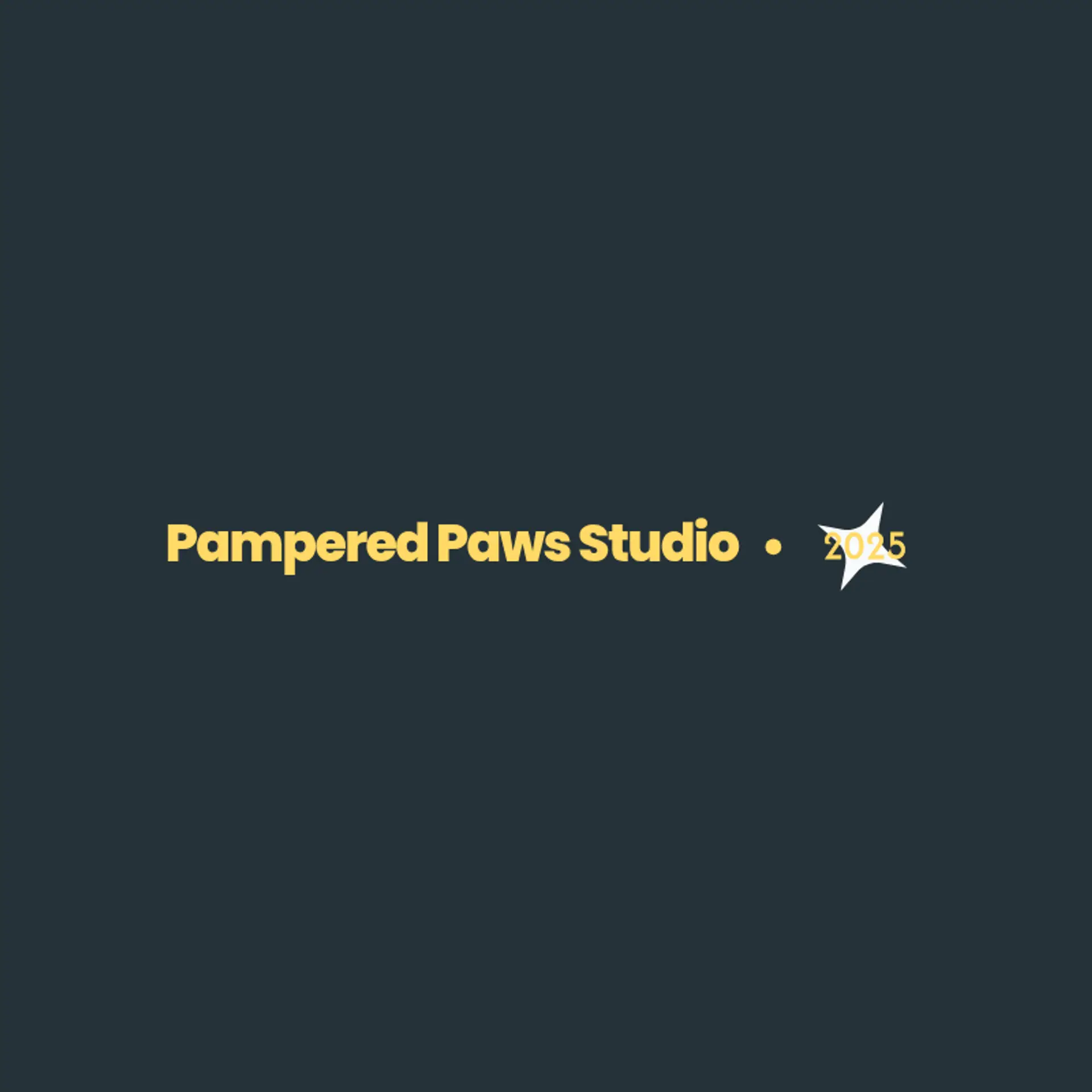 Dapper Tails Salon logo for grooming salon