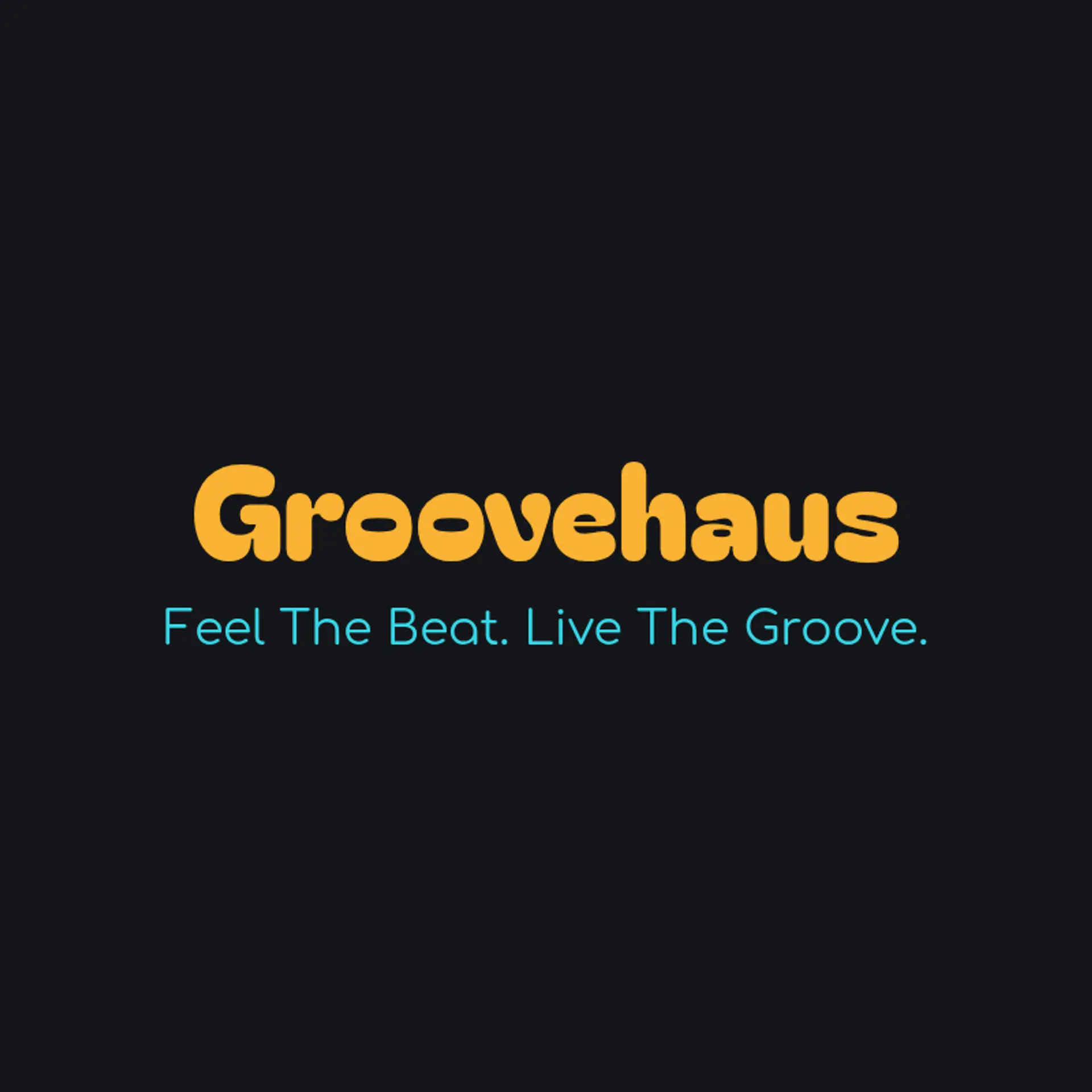 GrooveHaus logo for house music